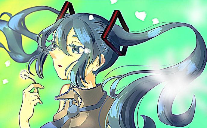 #初音ミク #illustration #illustrator #イラスト