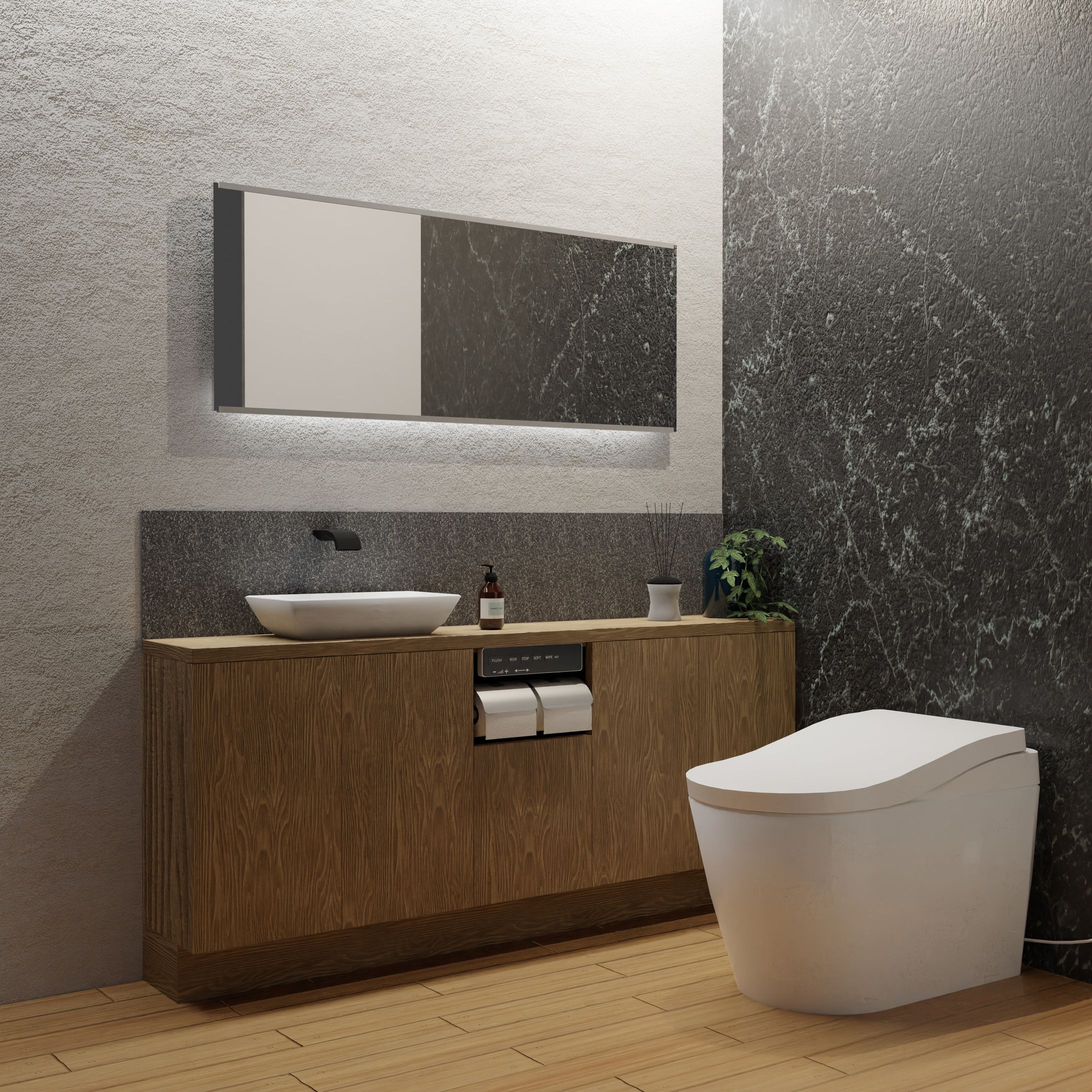 個室トイレ-レンダリングとトポロジーなど-1