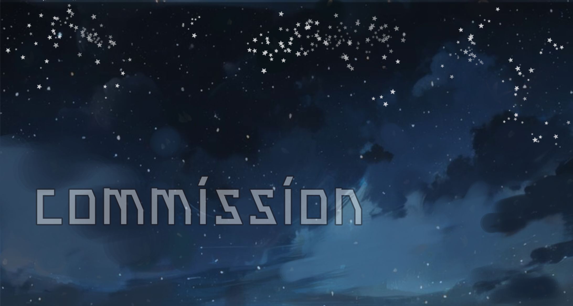 背景制作　夜空-1