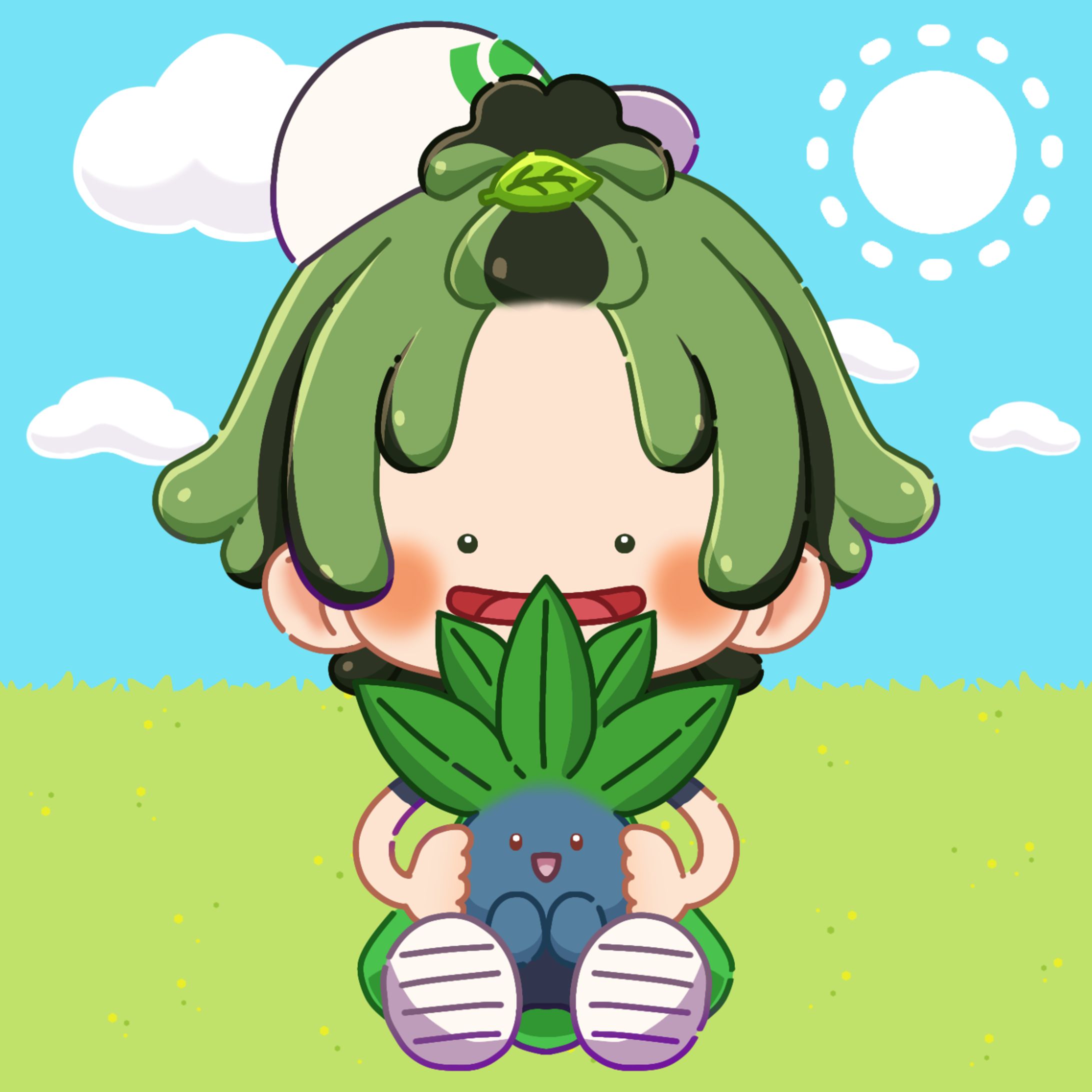 ぽこあポケモン風イラスト-イケ。-1