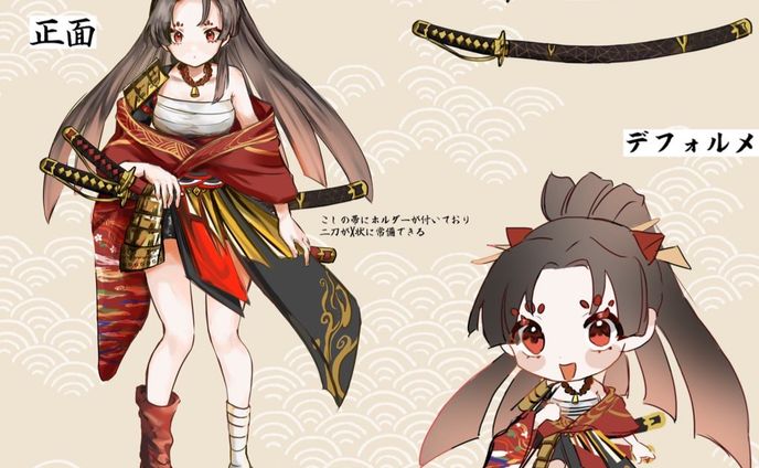オリジナルキャラクターデザイン