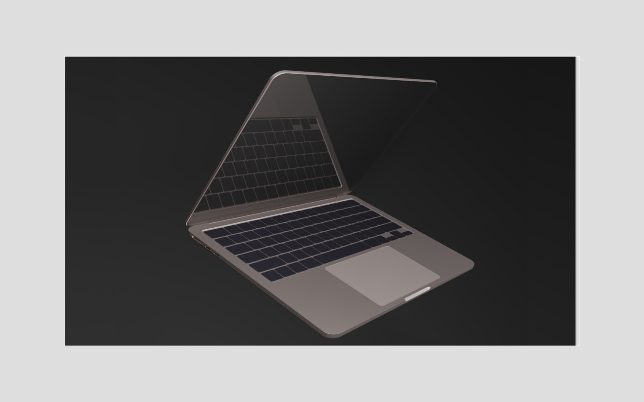 3DCG｜ノートパソコン-1