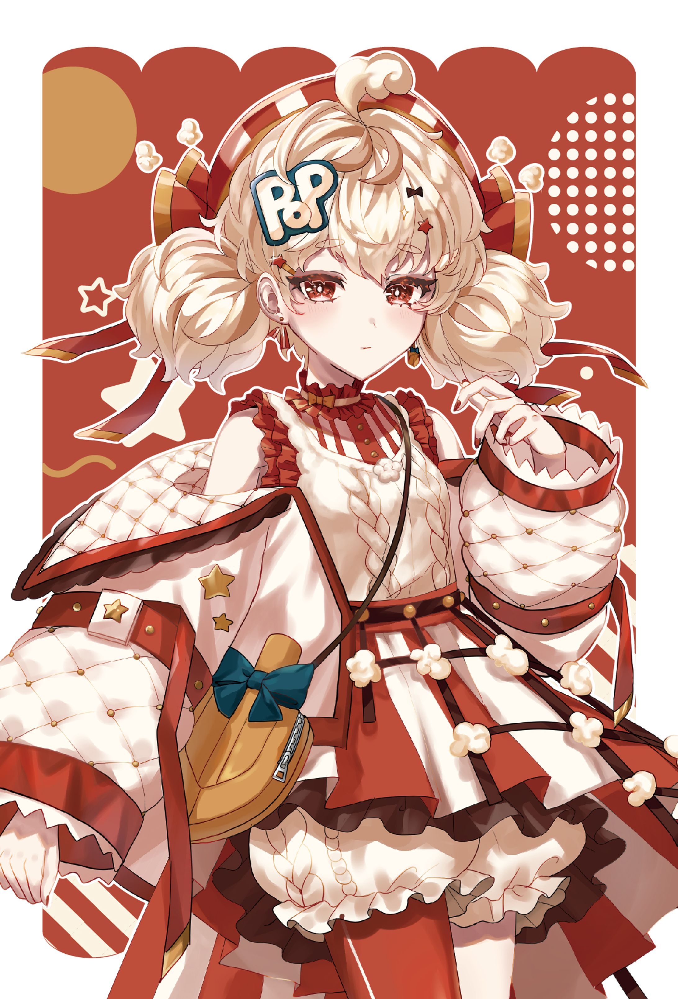 ポップコーン　擬人化-1