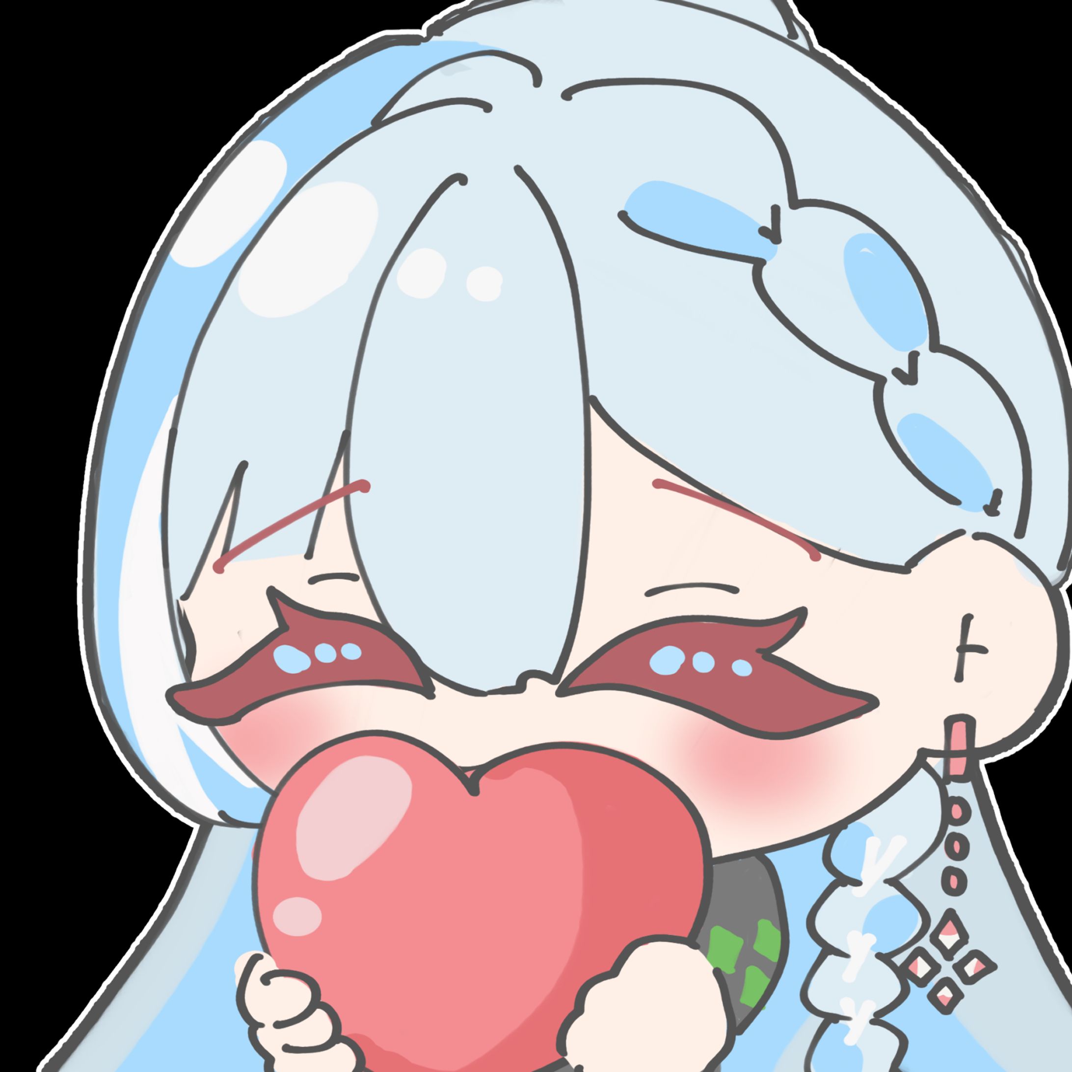 【まきめき】めき　Twitch用スタンプ-1
