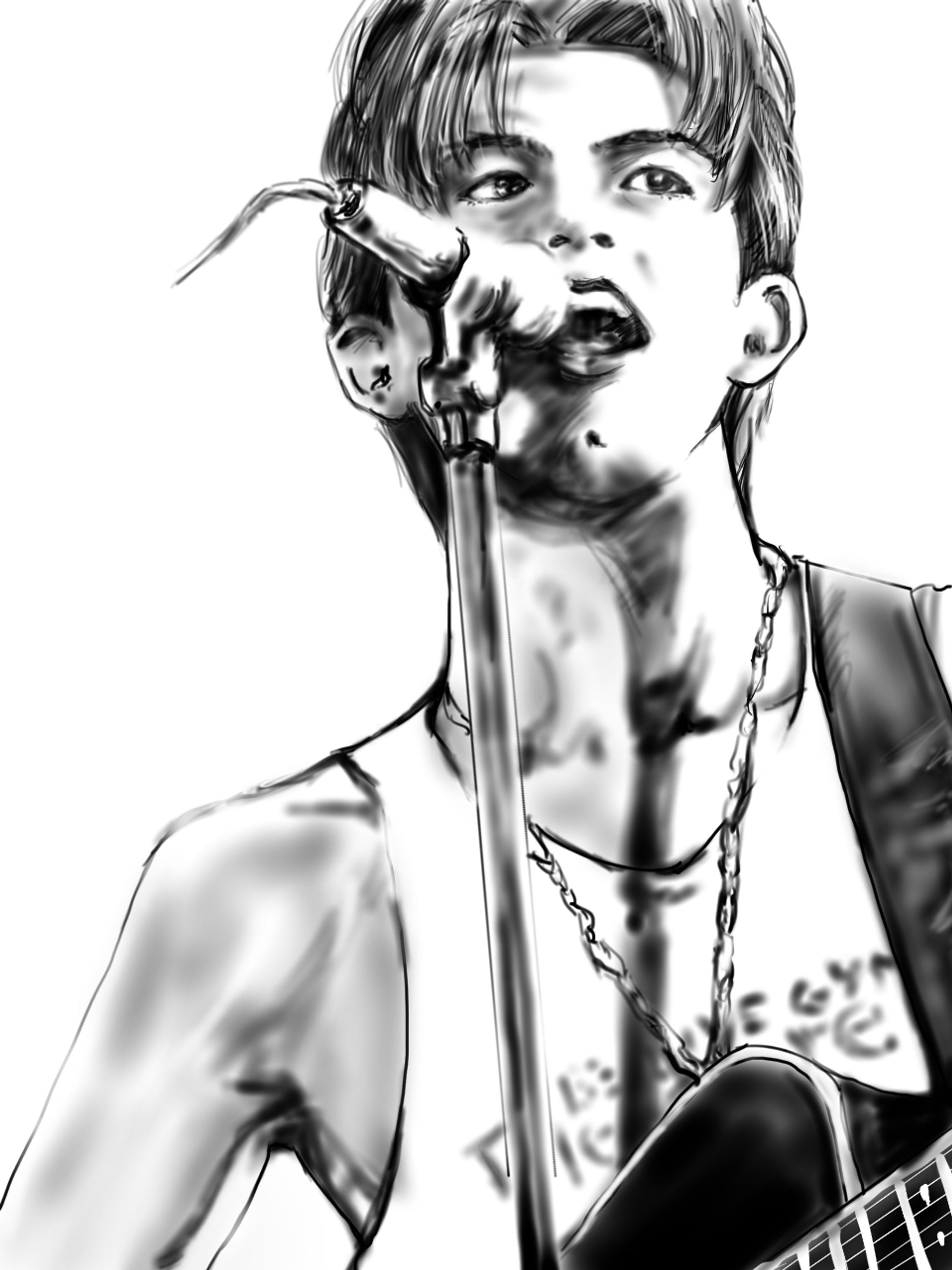 B'zイラスト
