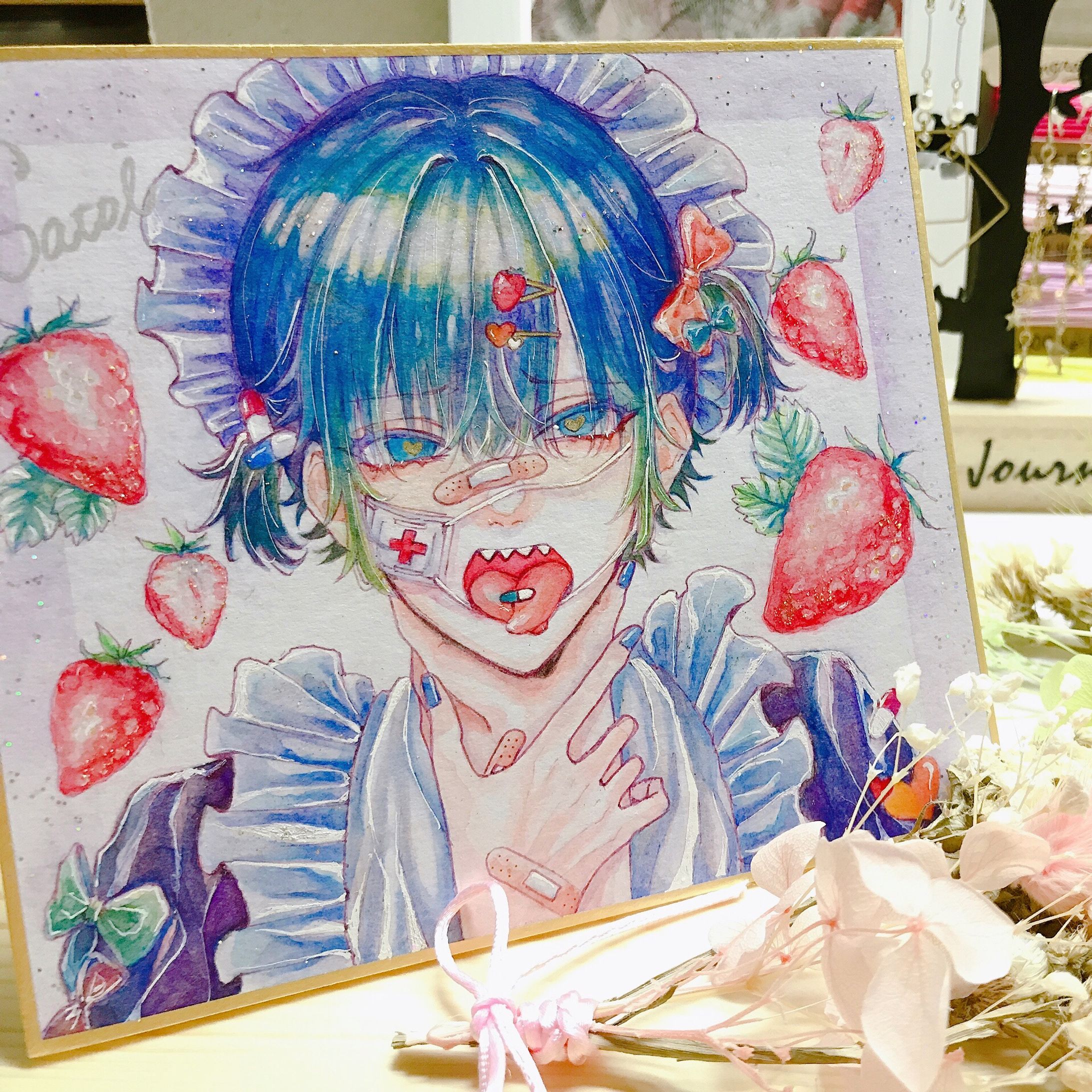 水彩画イラスト②-1