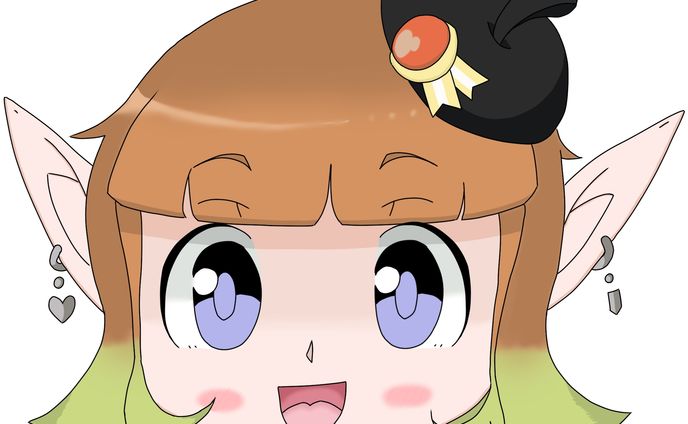 自称漫画家エルフの絵文字