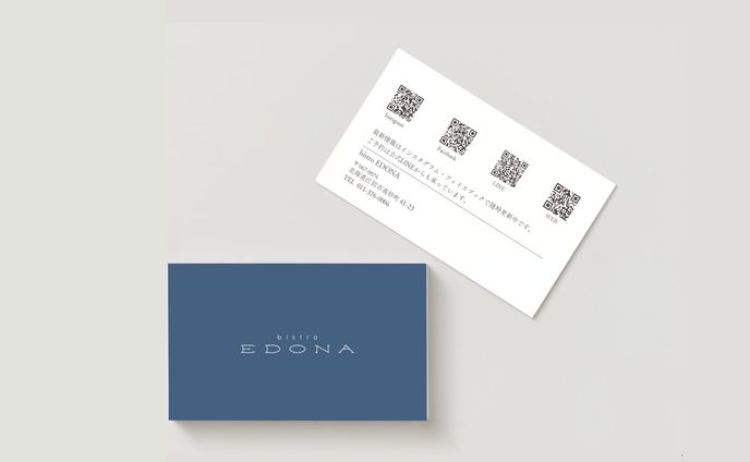 ビストロエドナショップカード