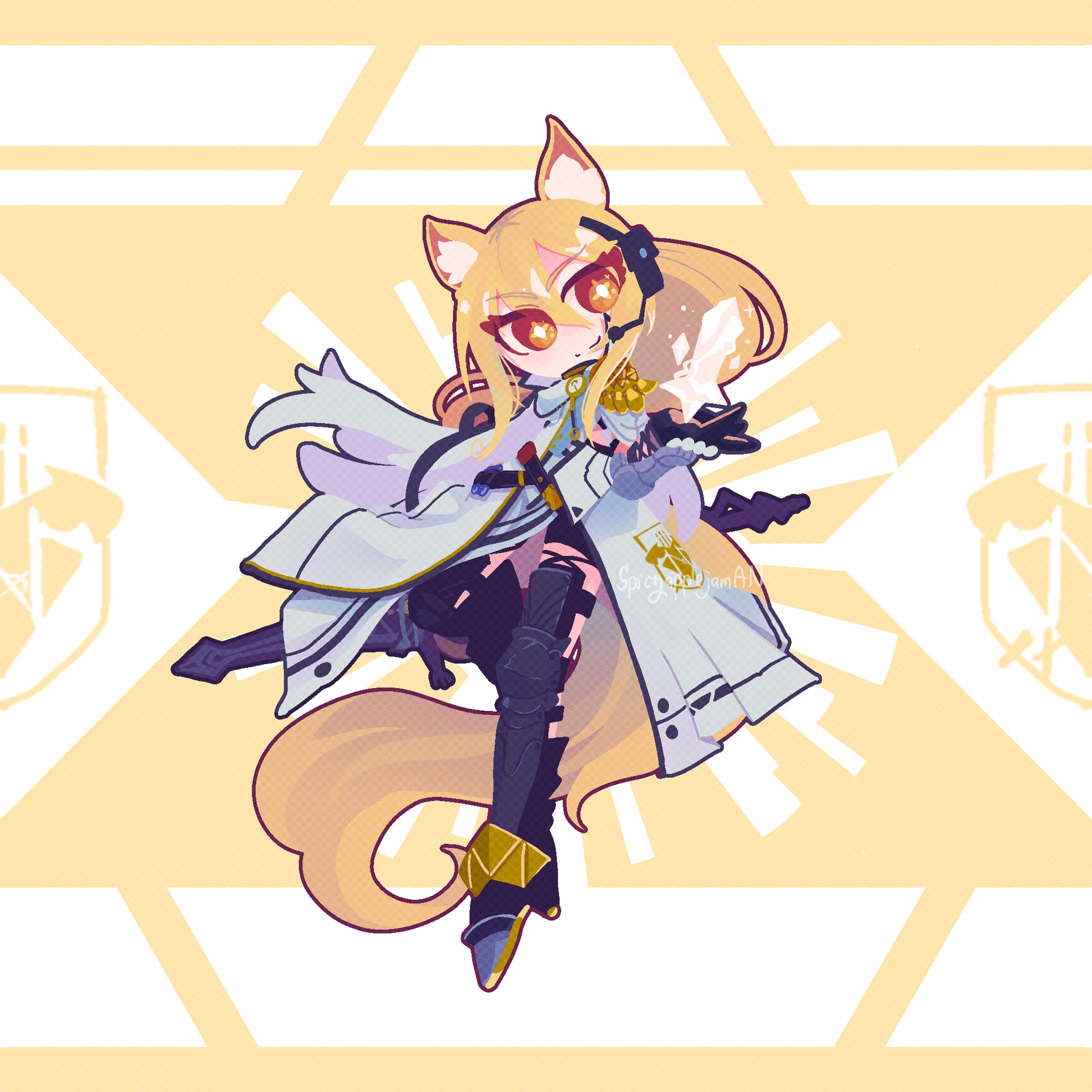 デフォルメイラストサンプル5-1