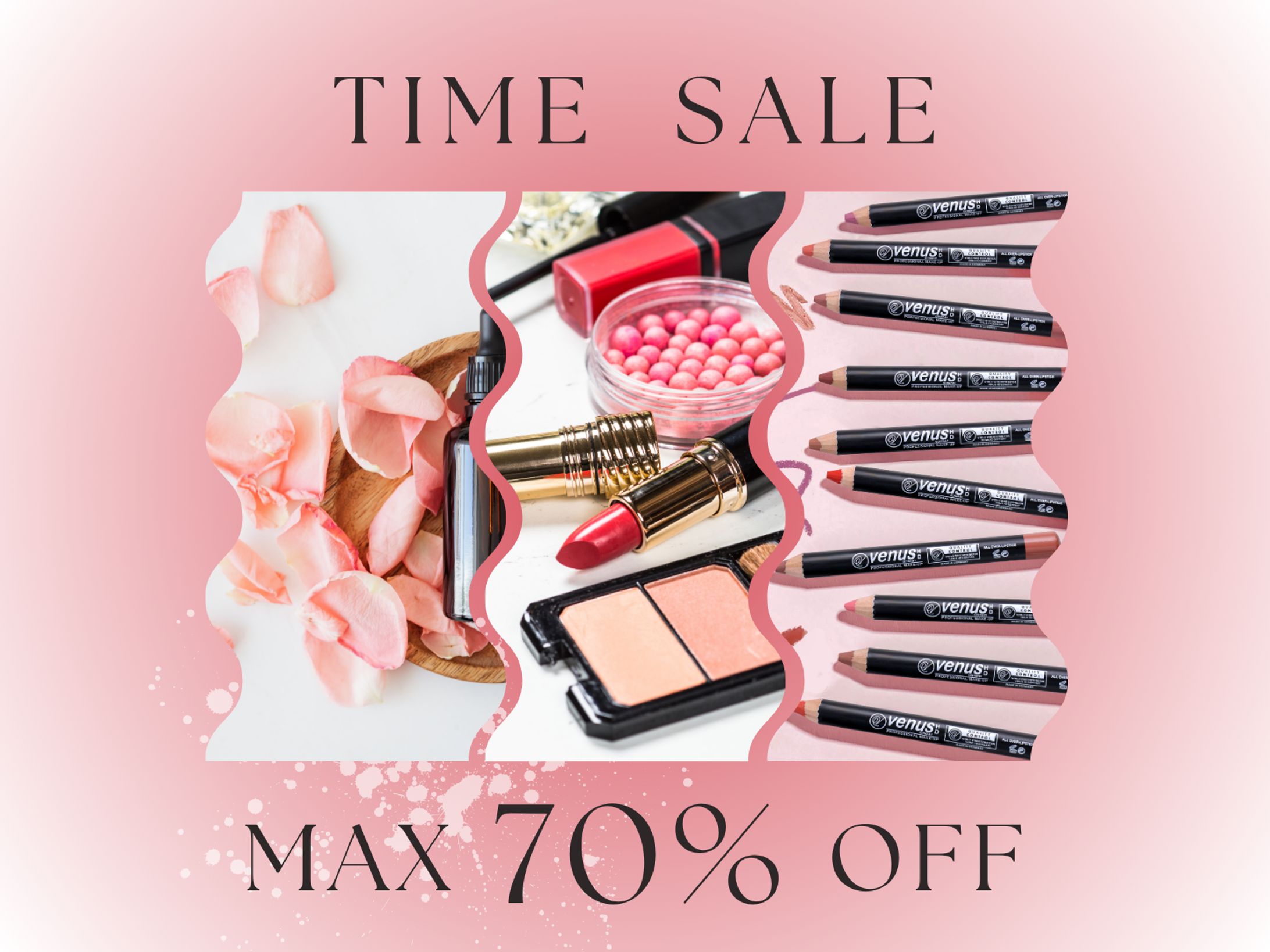 Beauty Time Sale Promotional Banner-1