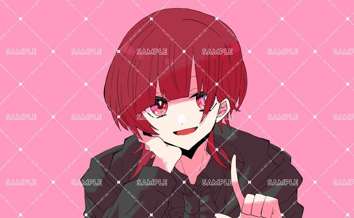 ウルフカットの中性男の子（依頼品）