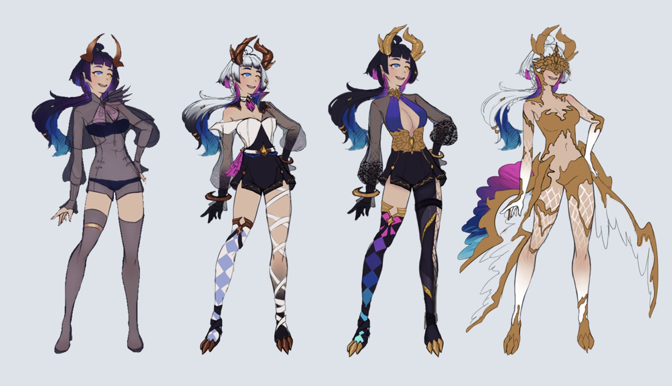 Skycci - VTuber Character Design-1