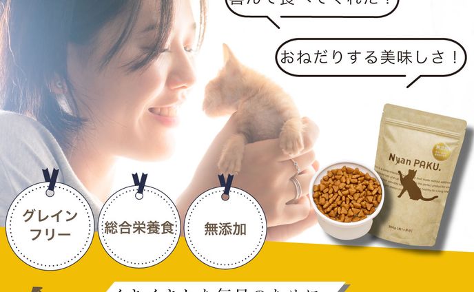 キャットフード　バナー　口コミ重視タイプ