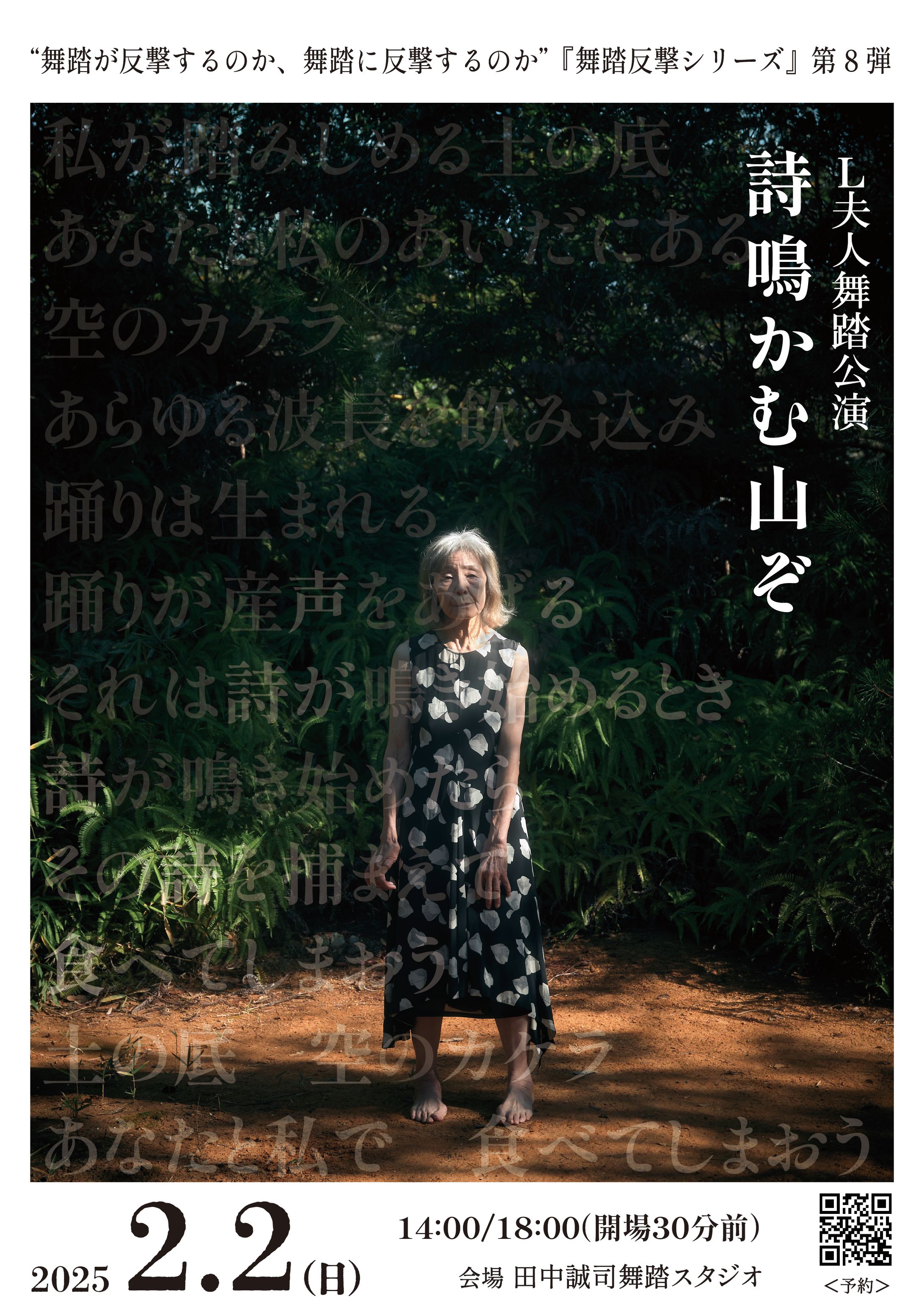 「詩鳴かむ山ぞ」公演フライヤー-1