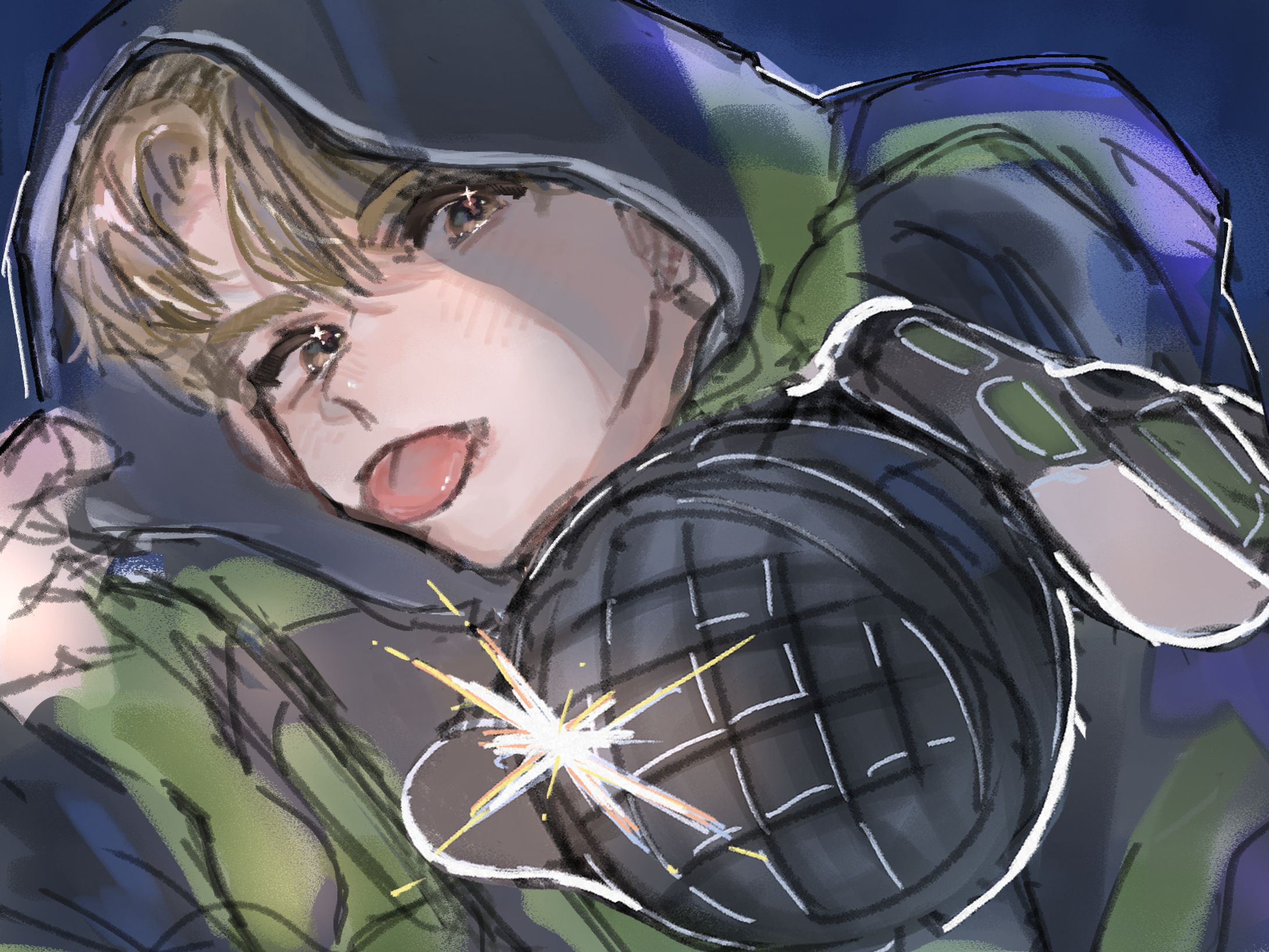 fanart sion🟩🩶-1