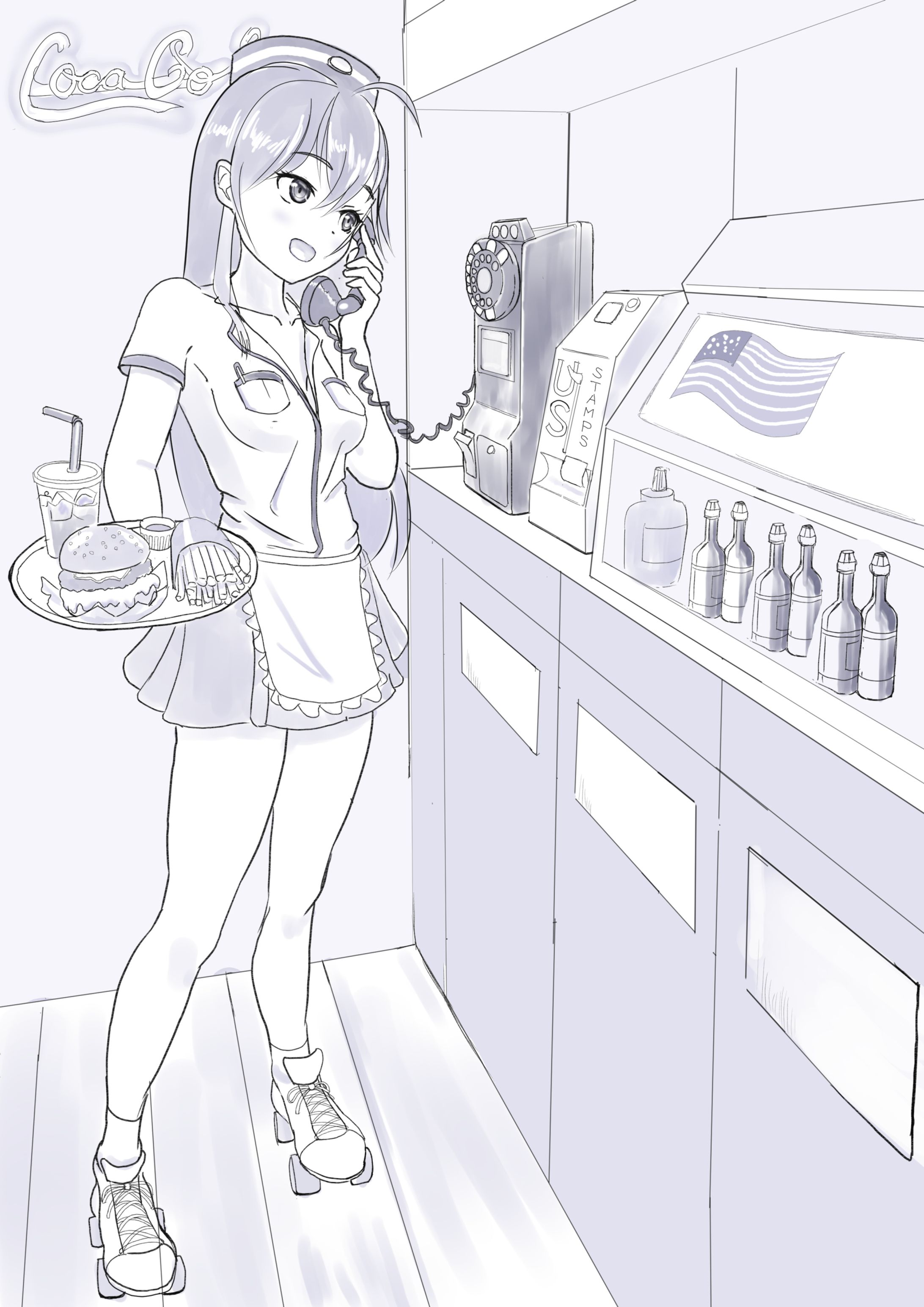 ハンバーガー店-1