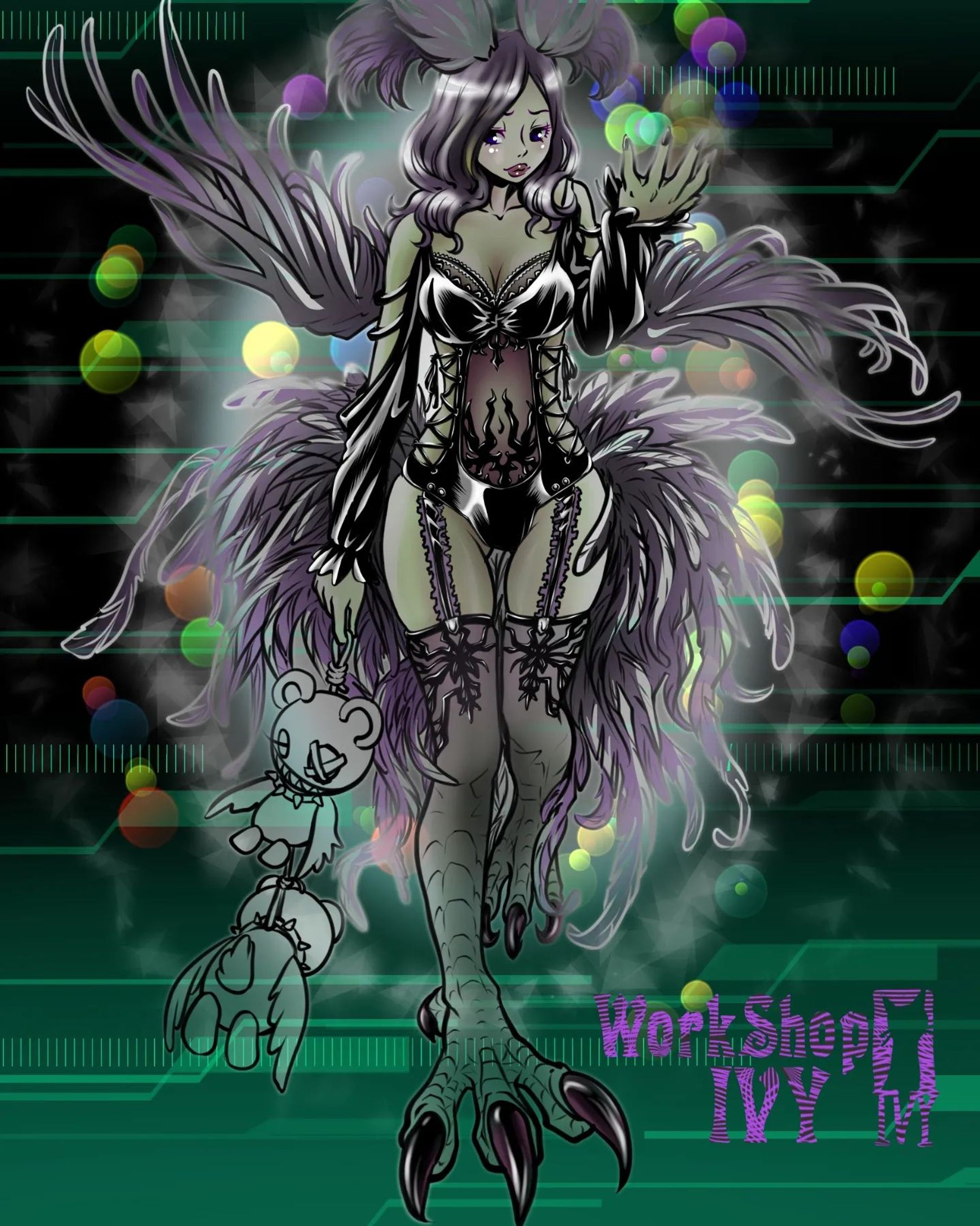 新しいお絵描きアプリの機能お試しらくがき。 #illustration #girlsillustration #comicart #artworks-1