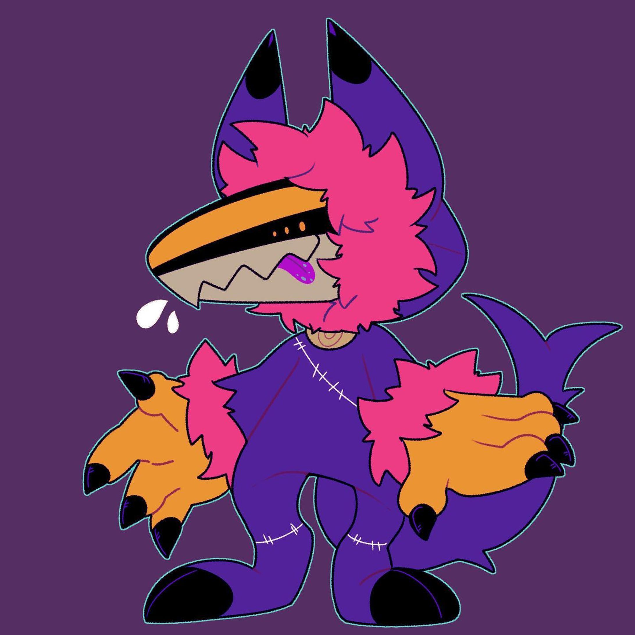 #イラスト #人外 #オリジナルイラスト 
#オリジナルキャラクター #illustration #monster #originalcharacter #characterdesign #touseioc-1