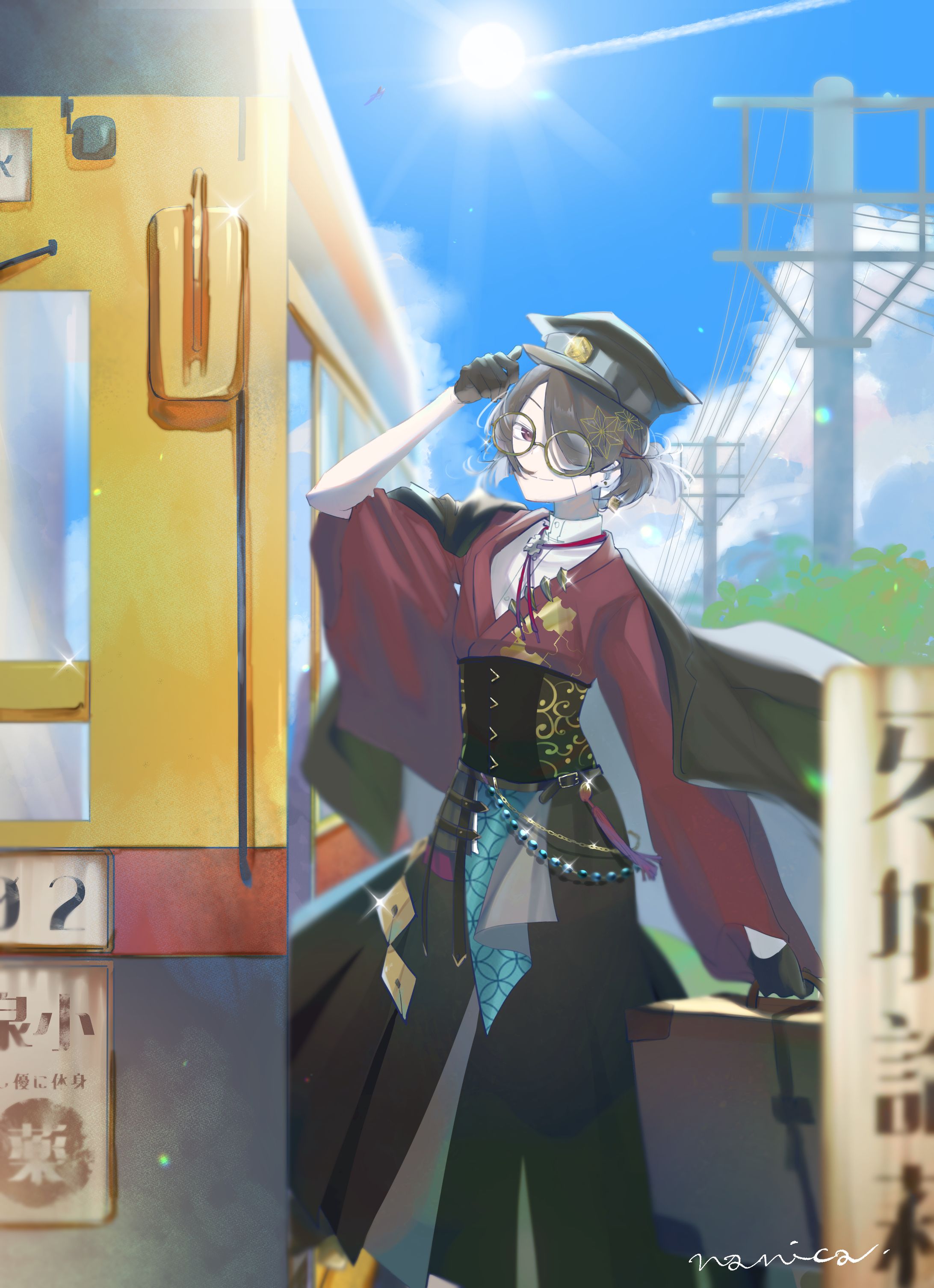 【一枚絵】Vtuber 牙城論莉様-1