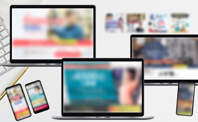 webサイト、公開実績
