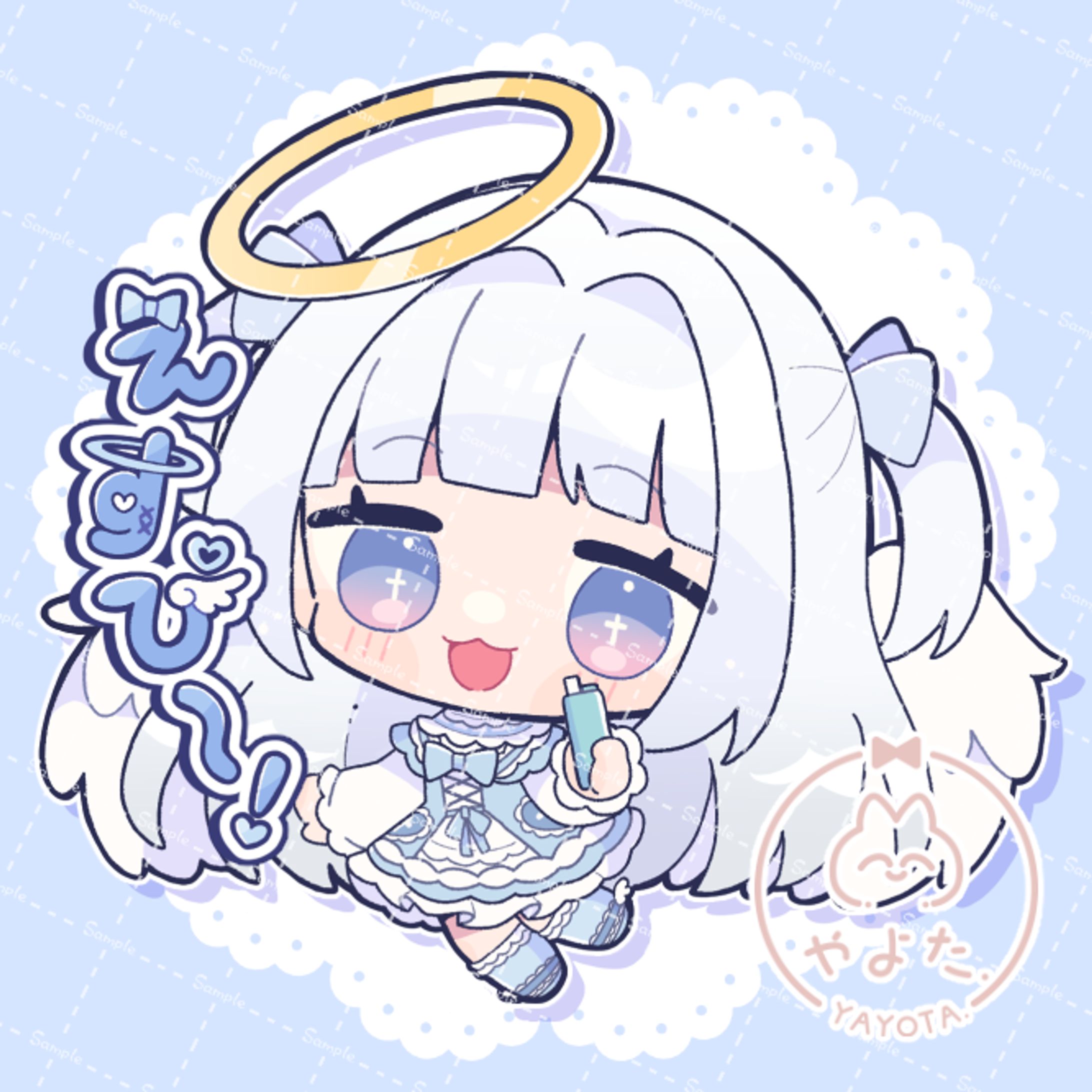 神使がぶ様ミニキャライラスト-1