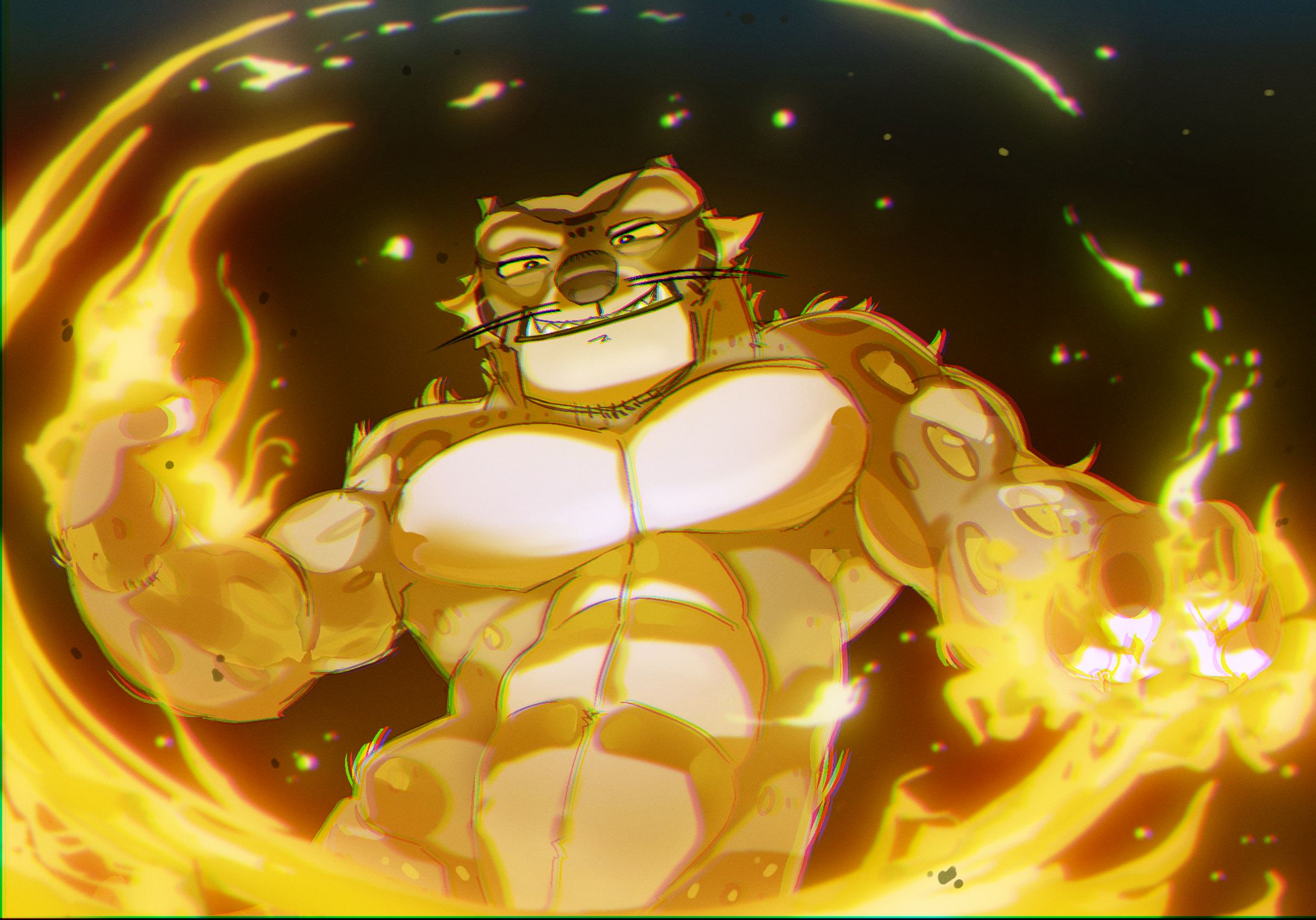 KFP二次創作　タイラン　アニメ塗他まとめ-1