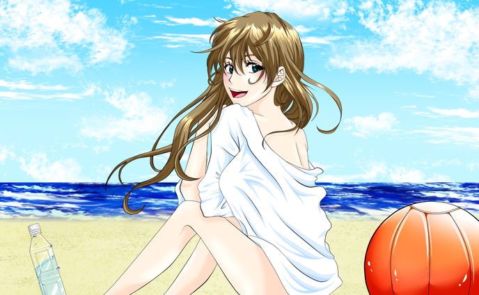 イラスト　summer