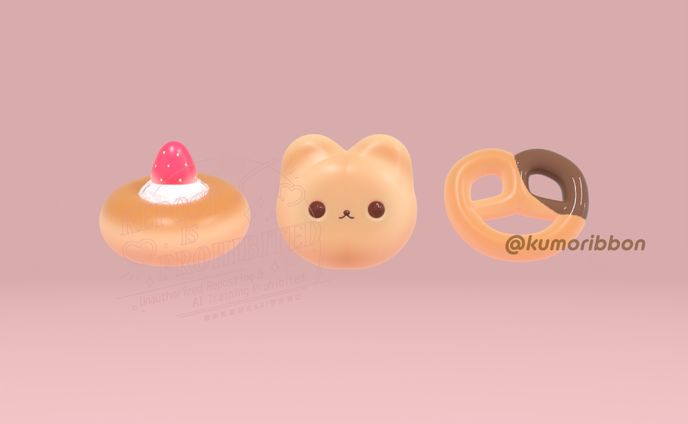 パンモチーフバッジ