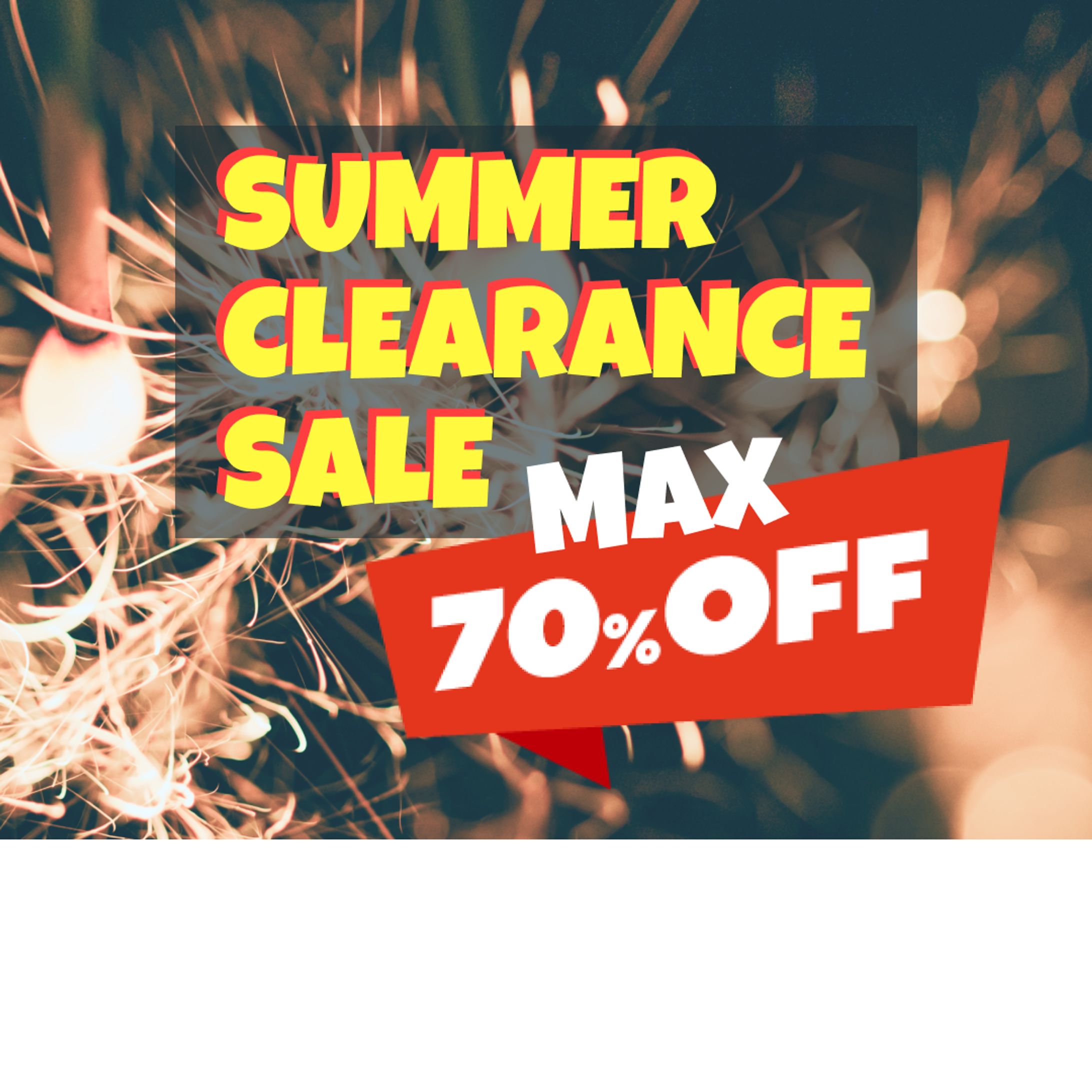 夏のクリアランスセールバナー-1
