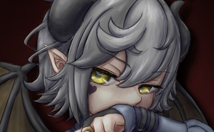 口を拭う悪魔(二次創作、FA)