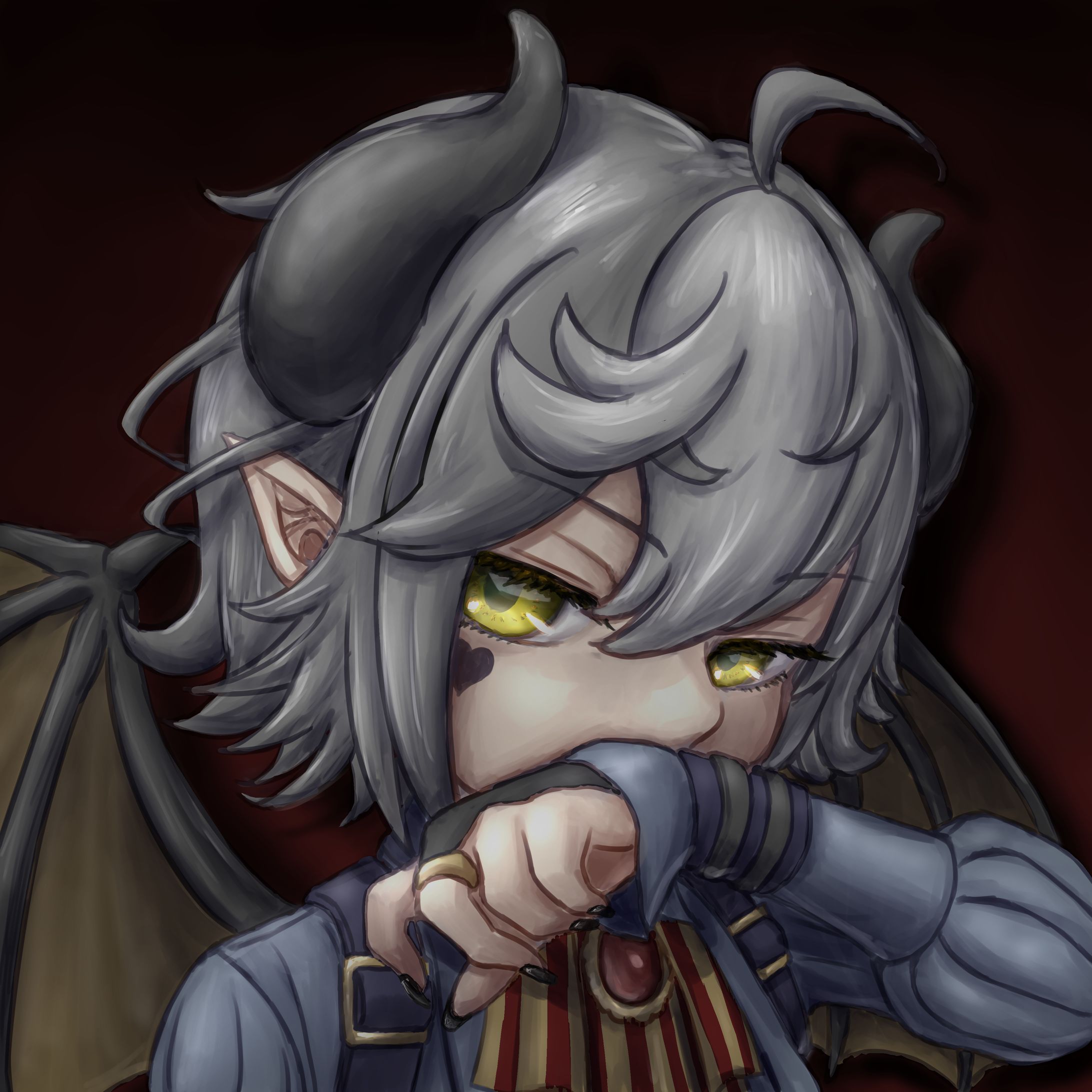 口を拭う悪魔(二次創作、FA)-1