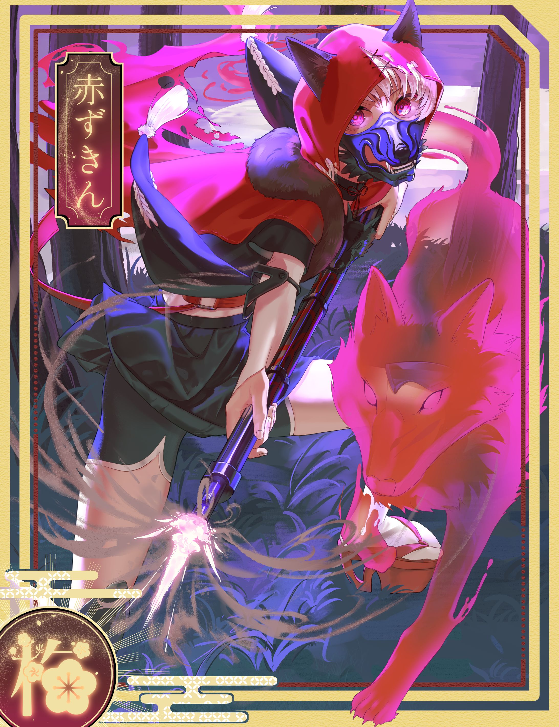 一次創作　一枚絵-1