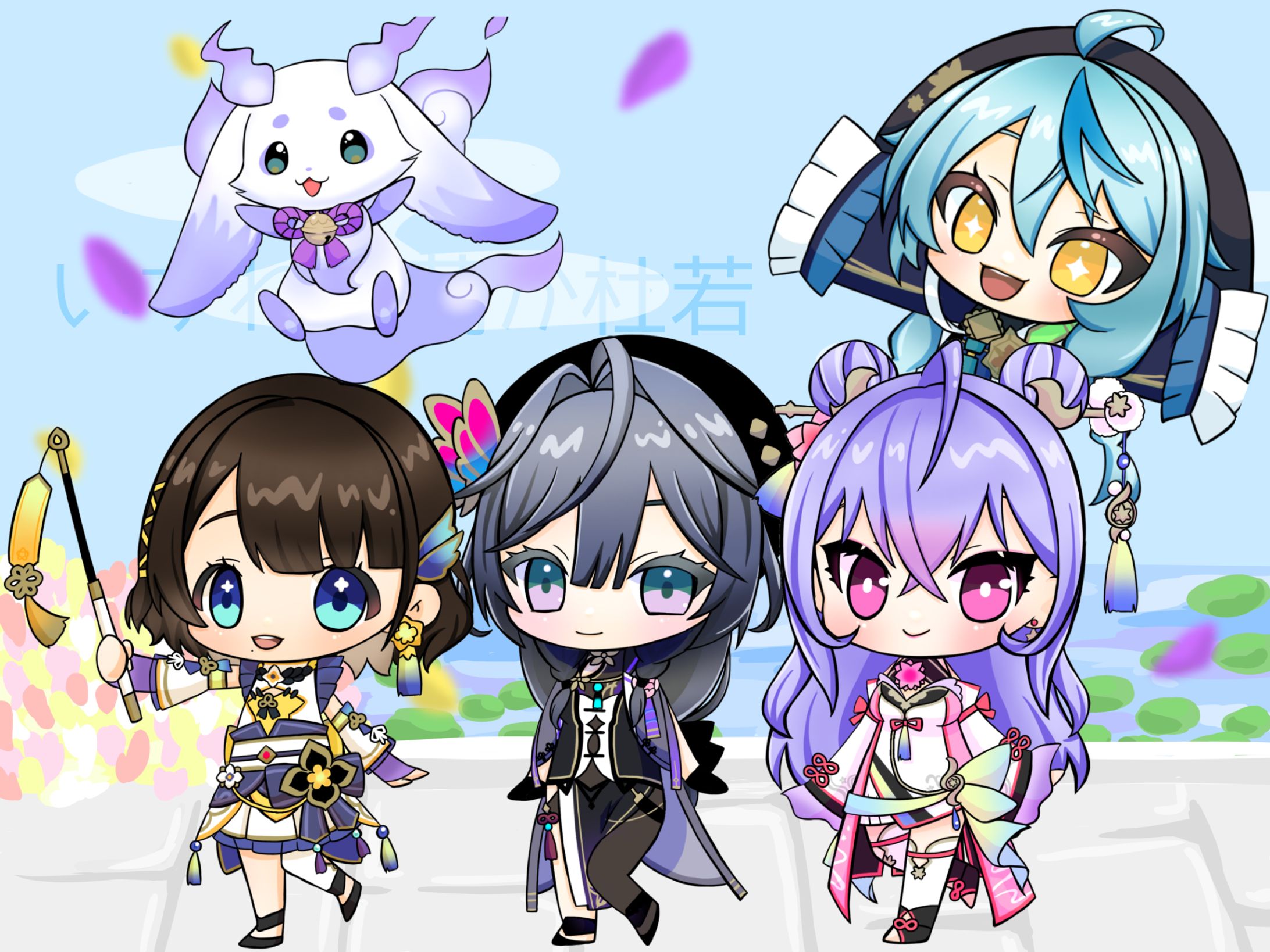 いずれ菖蒲か杜若 ファンアート-1