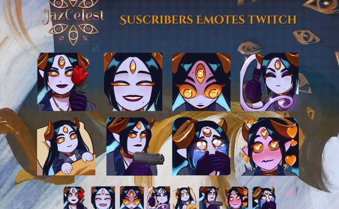 stickers jazcelest