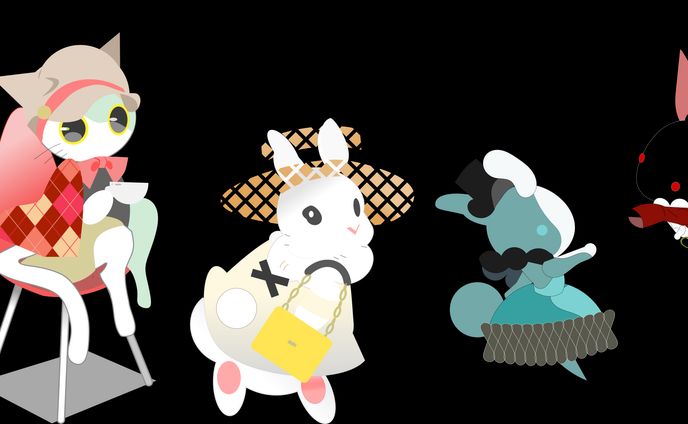 ベクター素材イラストレーション