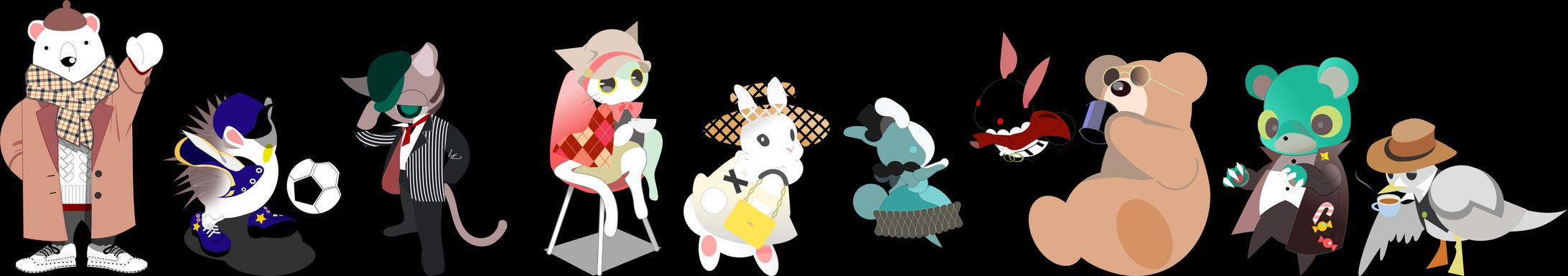 ベクター素材イラストレーション-1