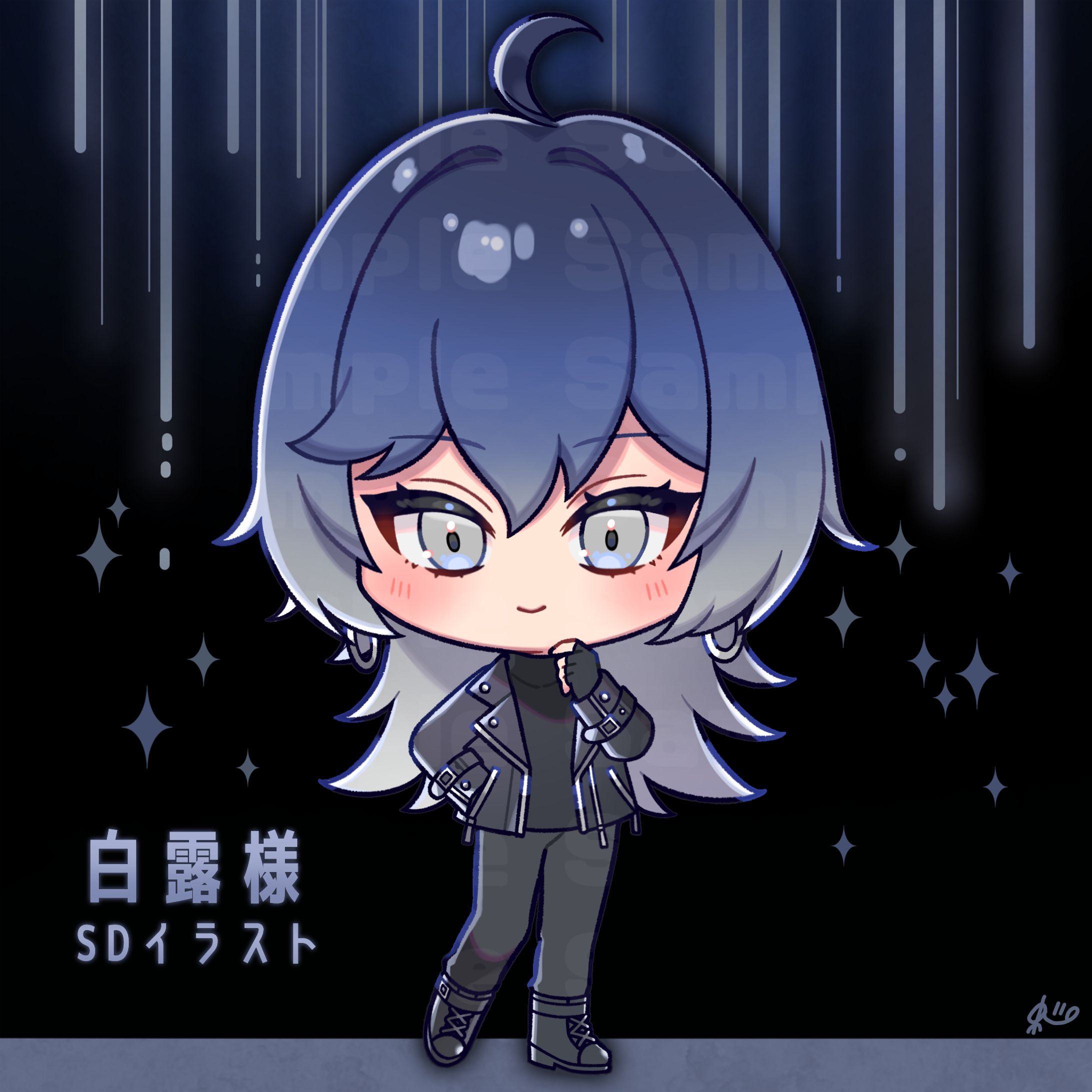 白露様(MixTune所属) SDイラストご依頼-1