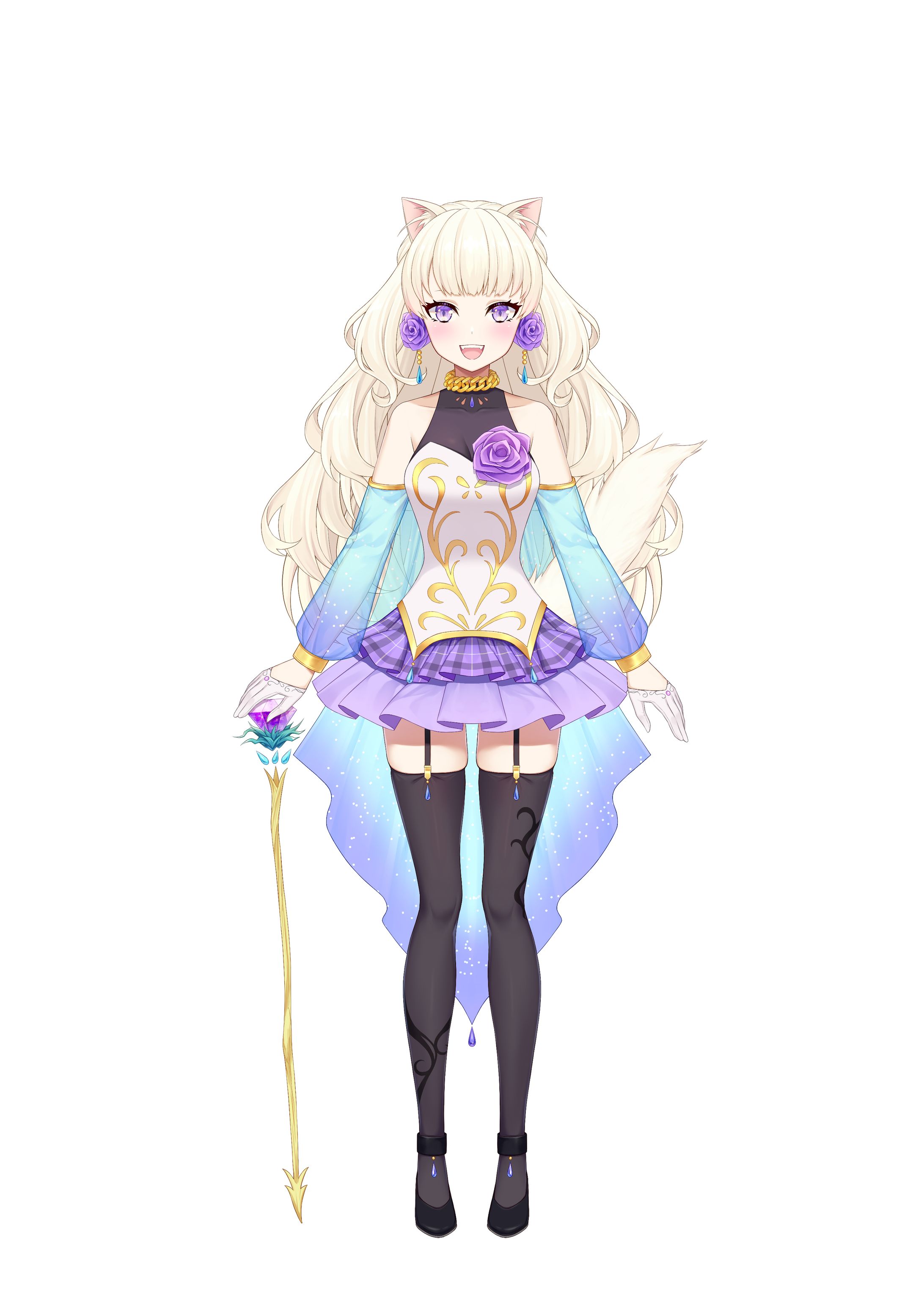 【Vtuber立ち絵】ヴィオレッタ-1