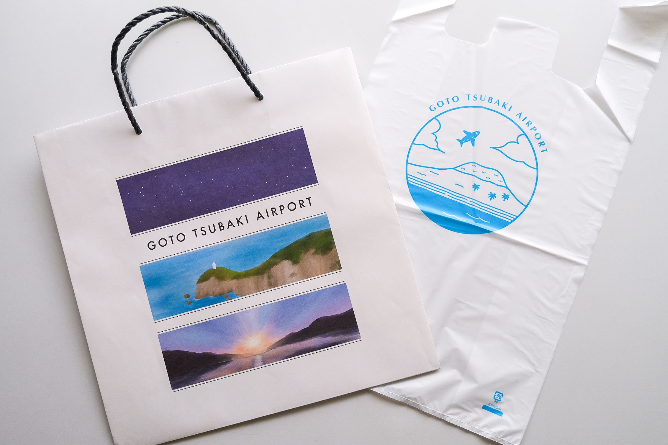 五島つばき空港 紙袋・レジ袋-1
