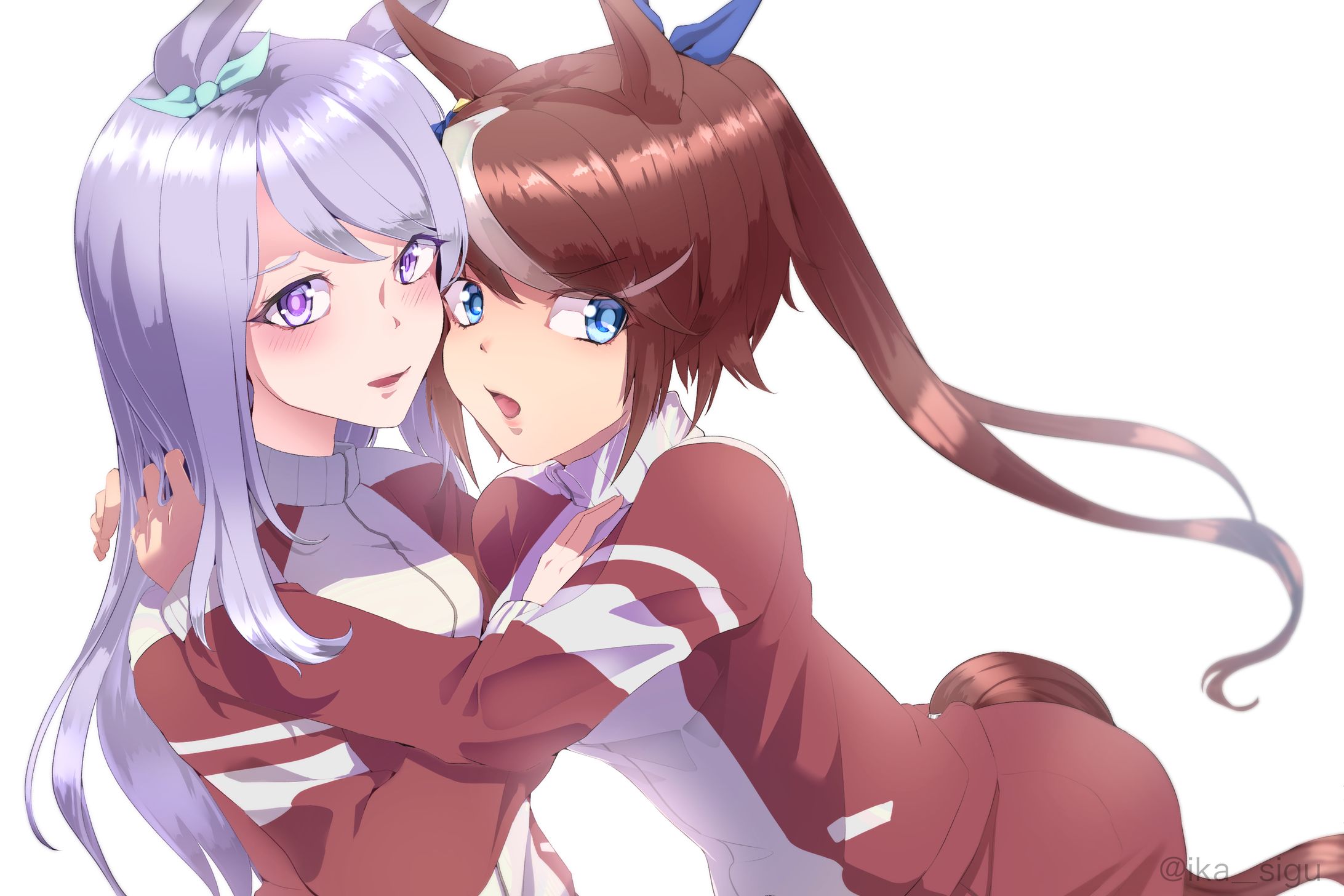 ウマ娘　ファンアート-1