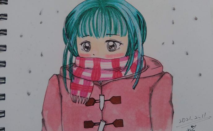 アナログイラストsample画像②