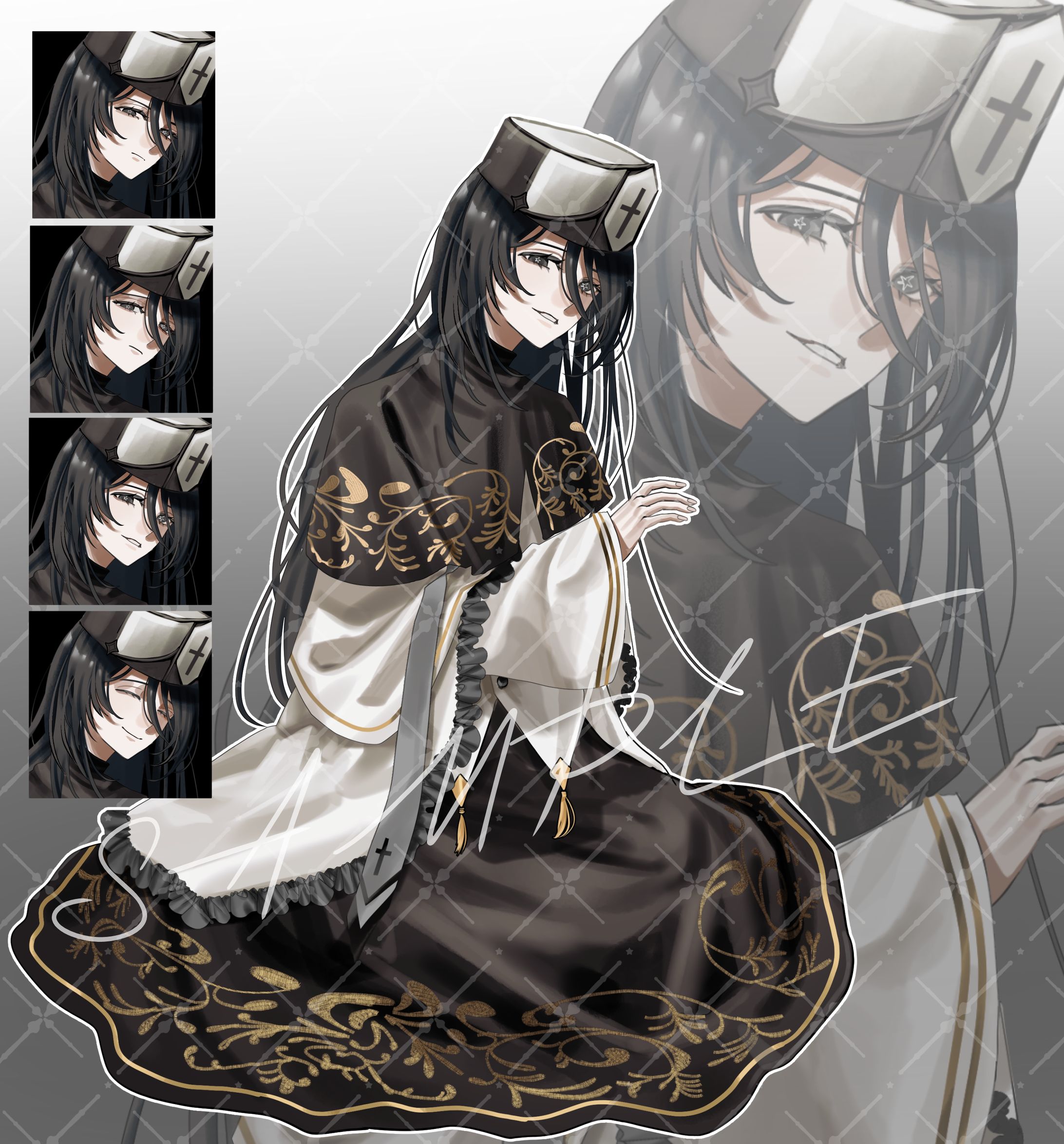 TRPG 立ち絵 イラスト-1