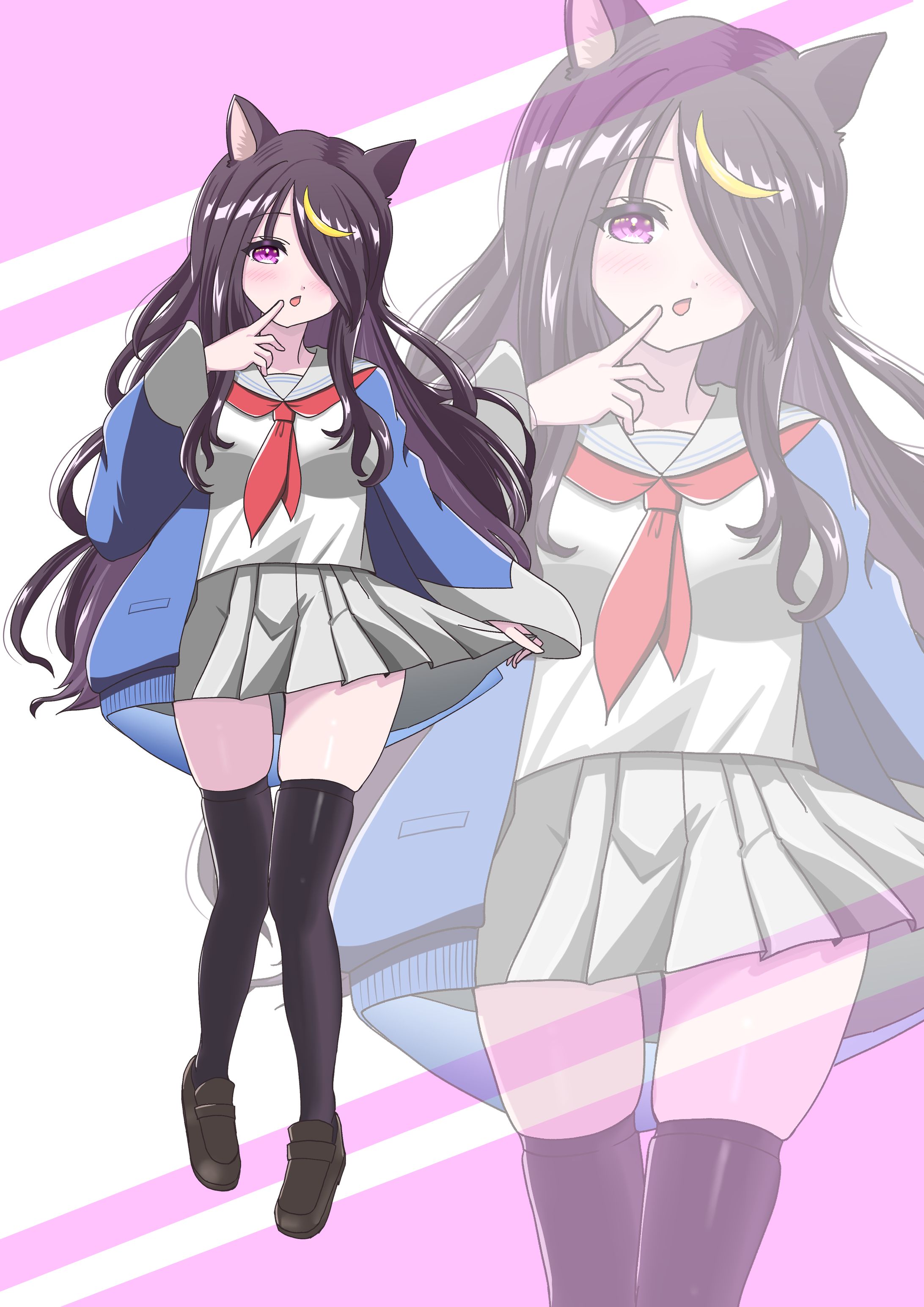 【オリジナルキャラ】月と豊穣の女神バス音ちゃん-1