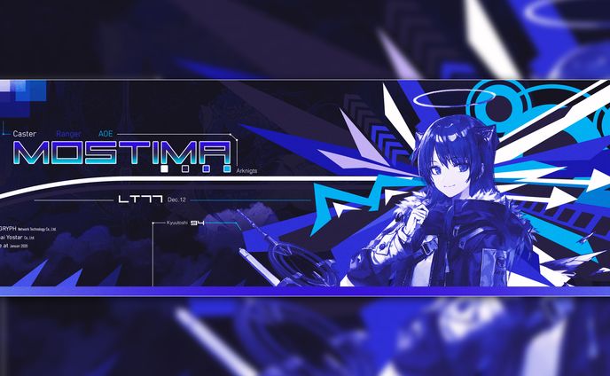 Mostima - Arknights Banner