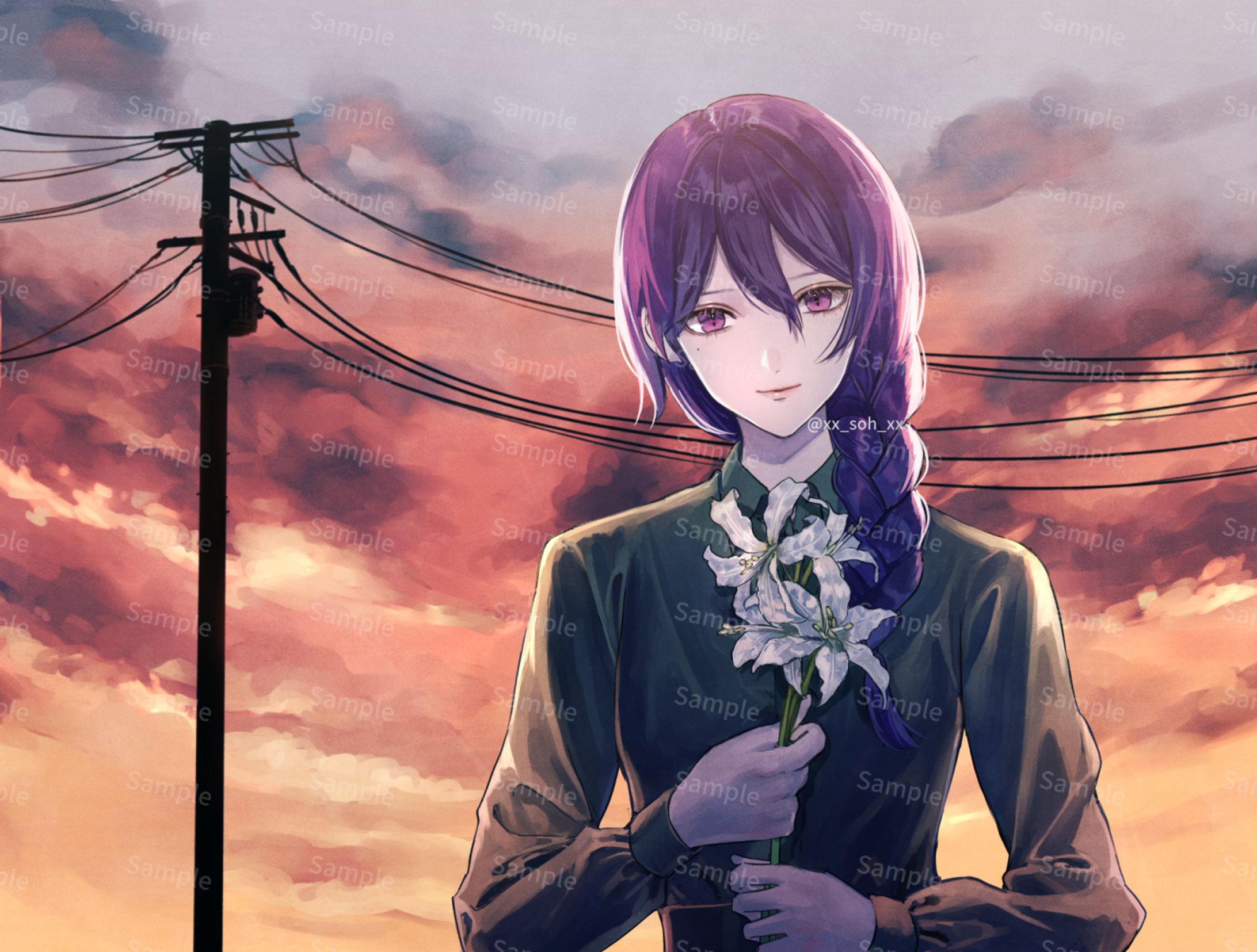 MVイラスト/紫月リリス様「ほんの少しのさよなら」 -1