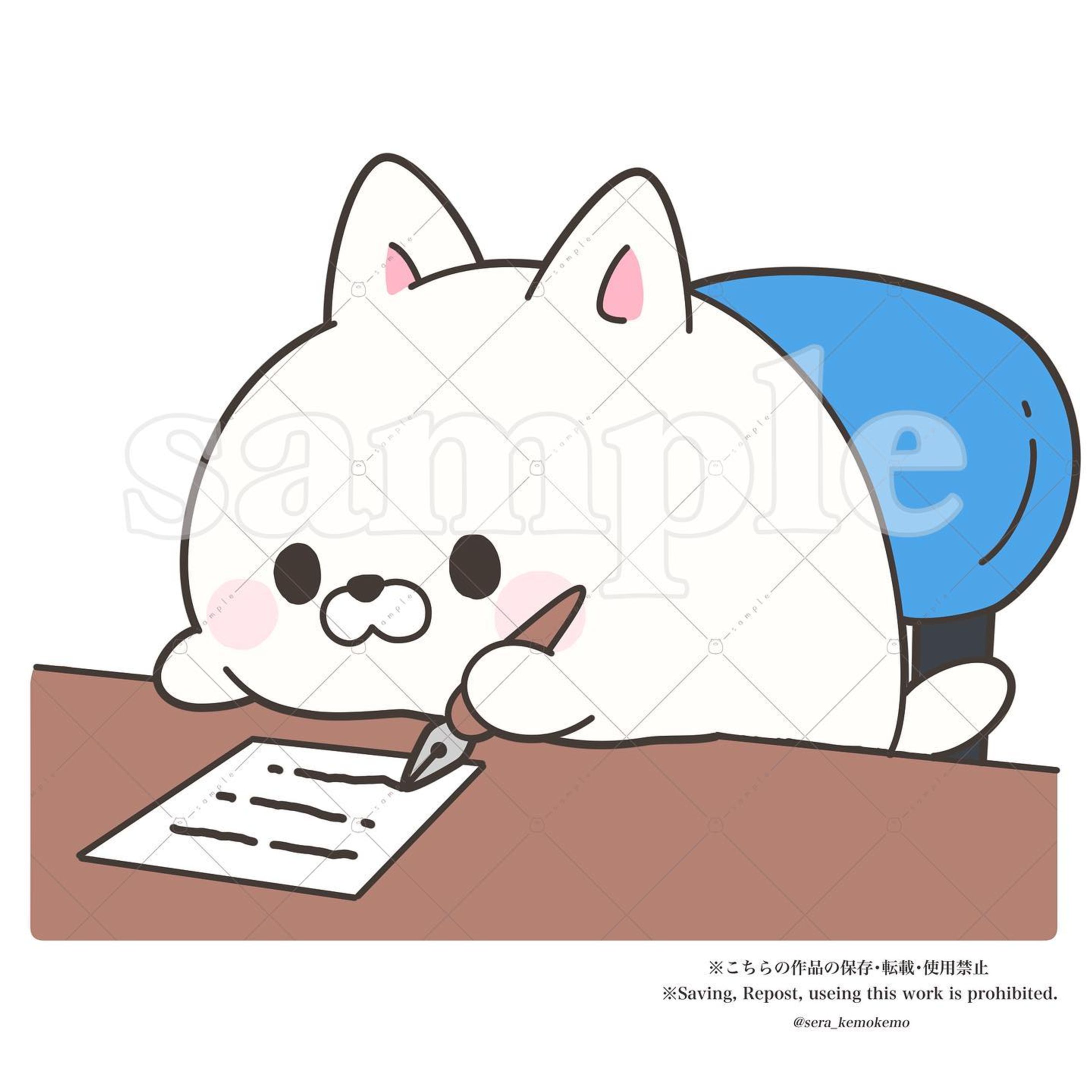 【ご依頼実績】ゆるキャライラスト-1