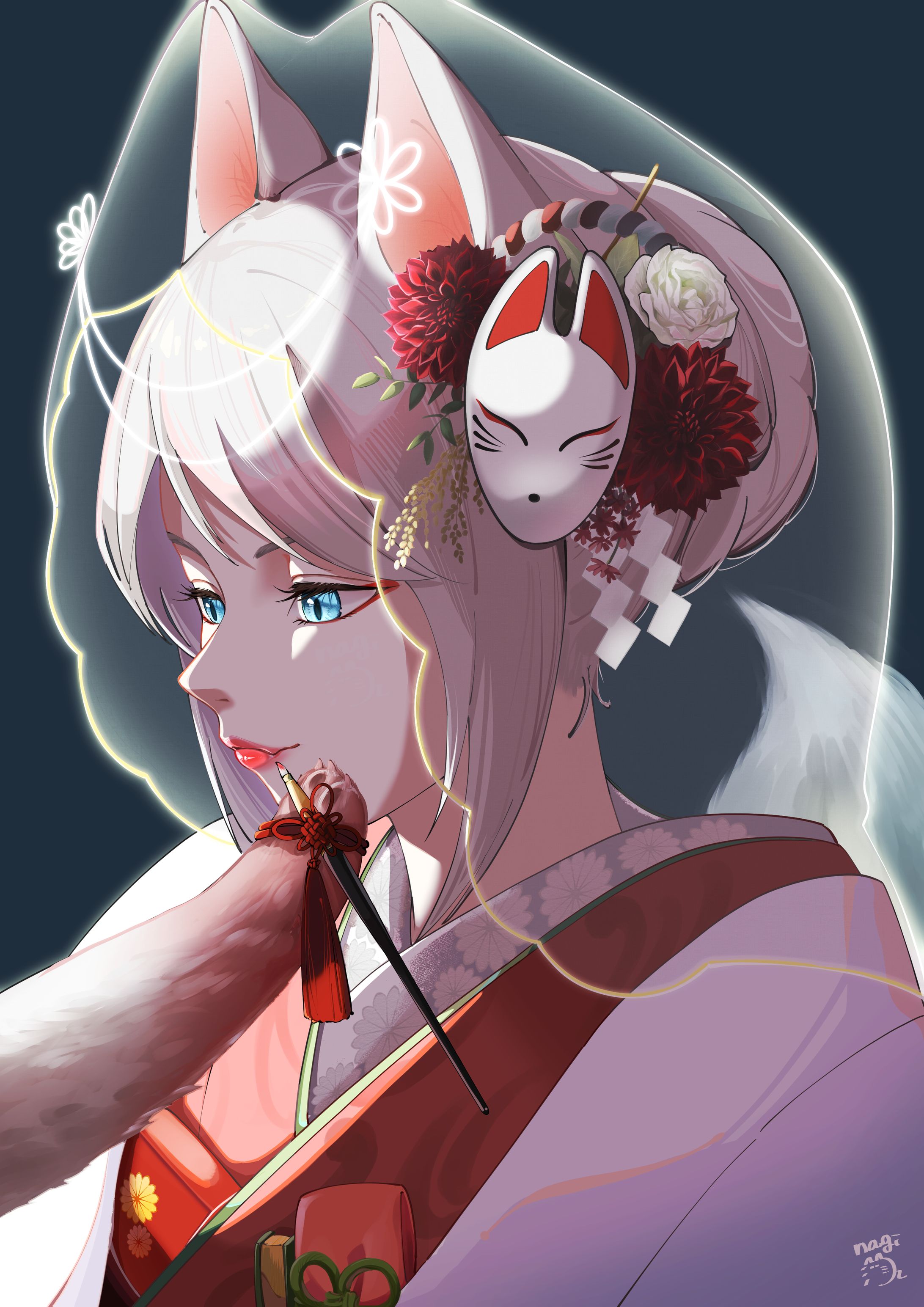 キツネの嫁入り-1