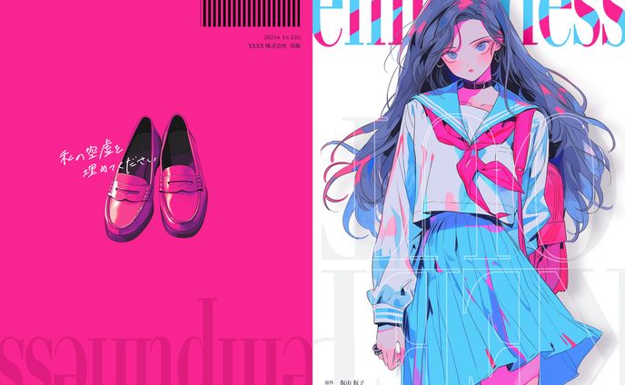 同人作品装丁デザイン【オリジナル】