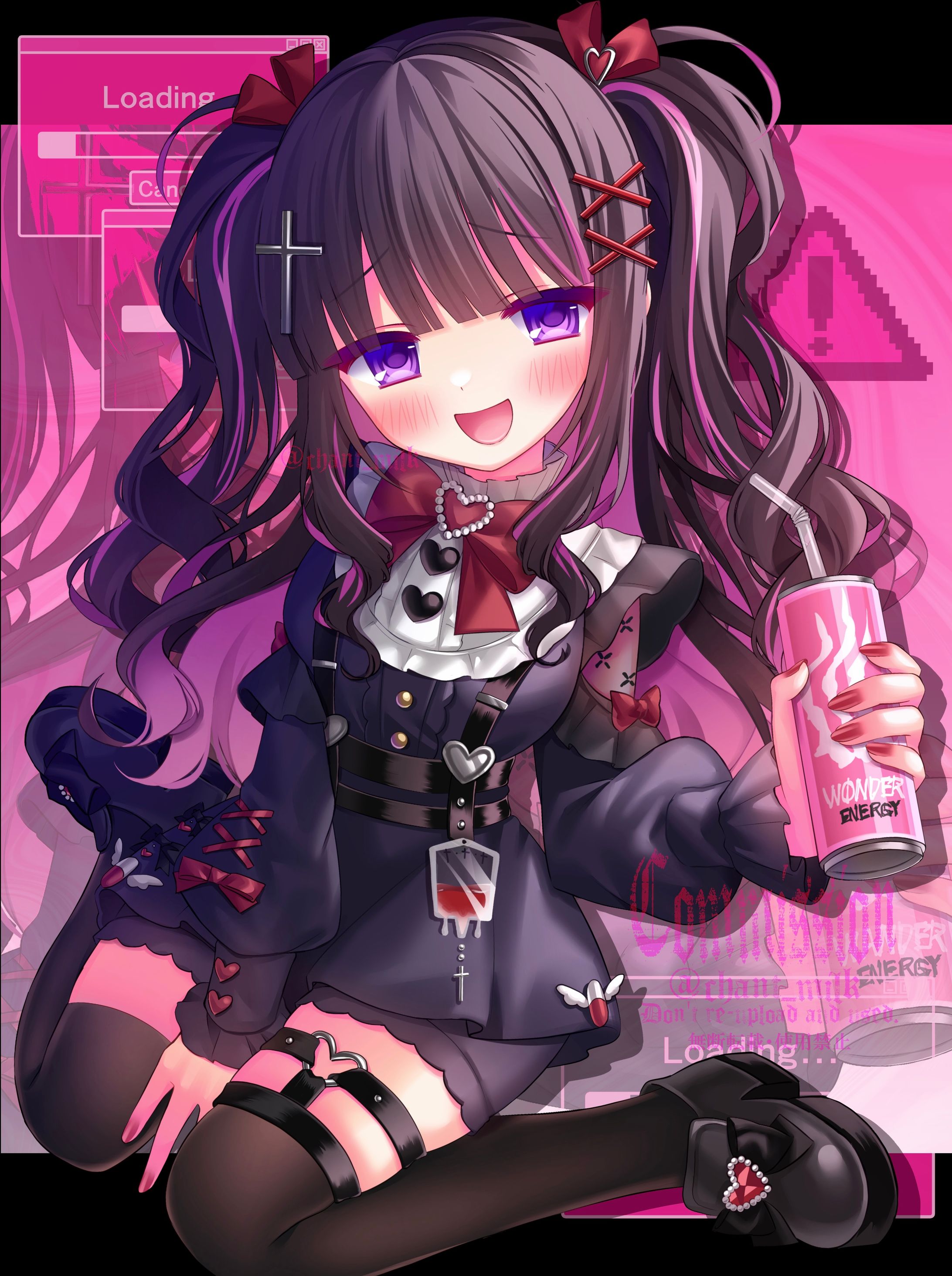 Vtuber様ご依頼「誕生日イラスト」担当-1