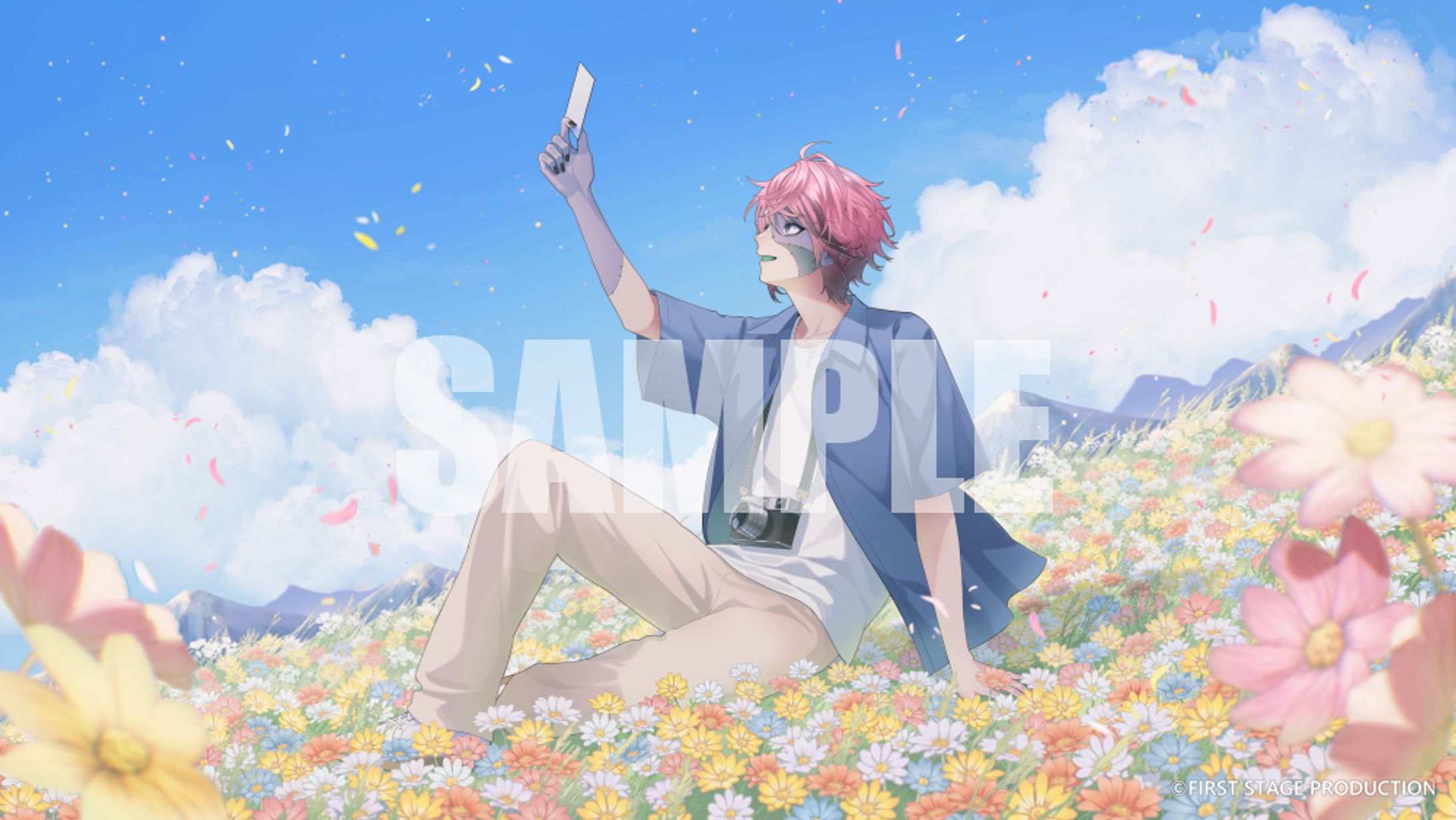 FIRST STAGE PRODUCTION EN所属 Rosco Graves様　怪獣の花唄cover　MV内イラスト-1